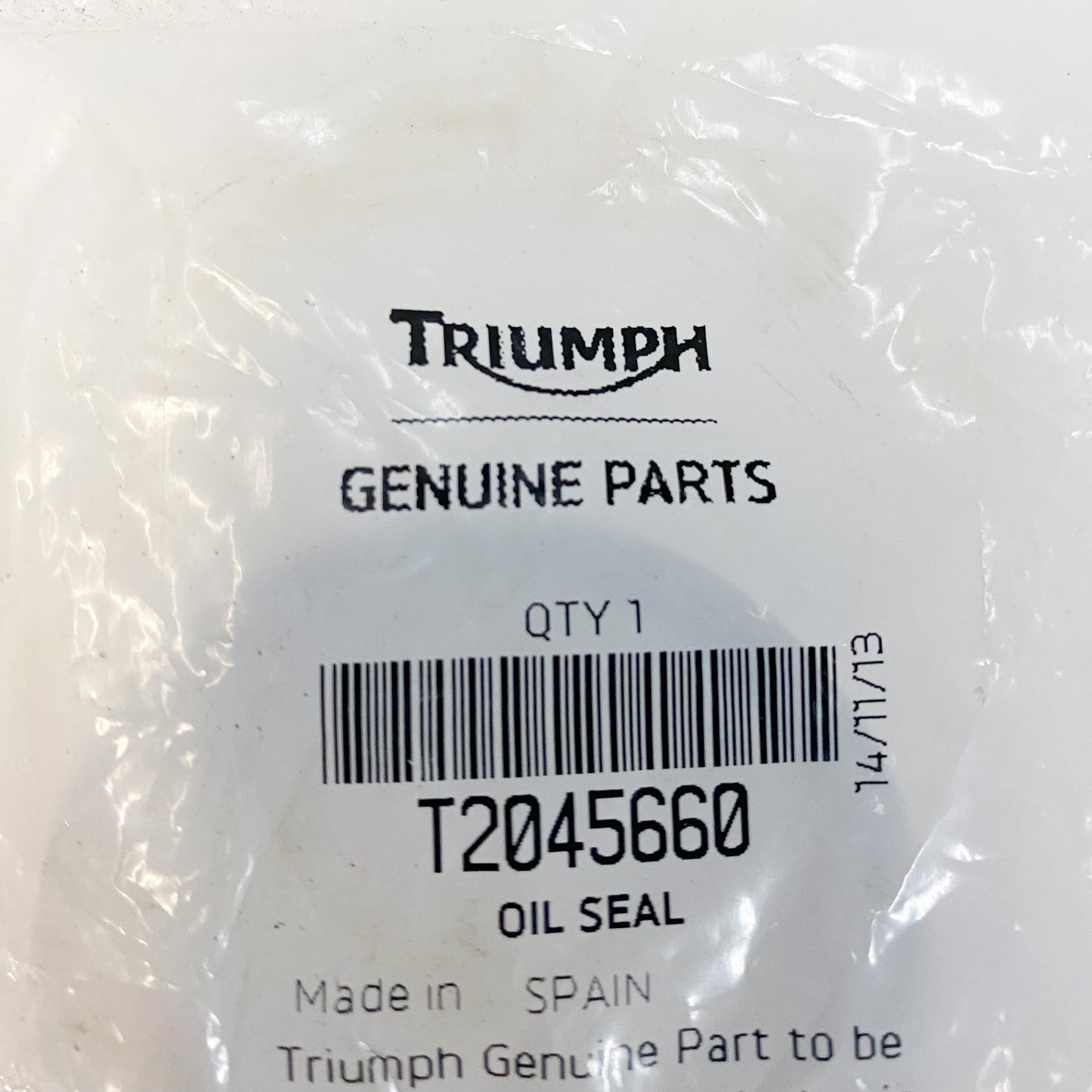 Triumph Front Fork Seal T2045660