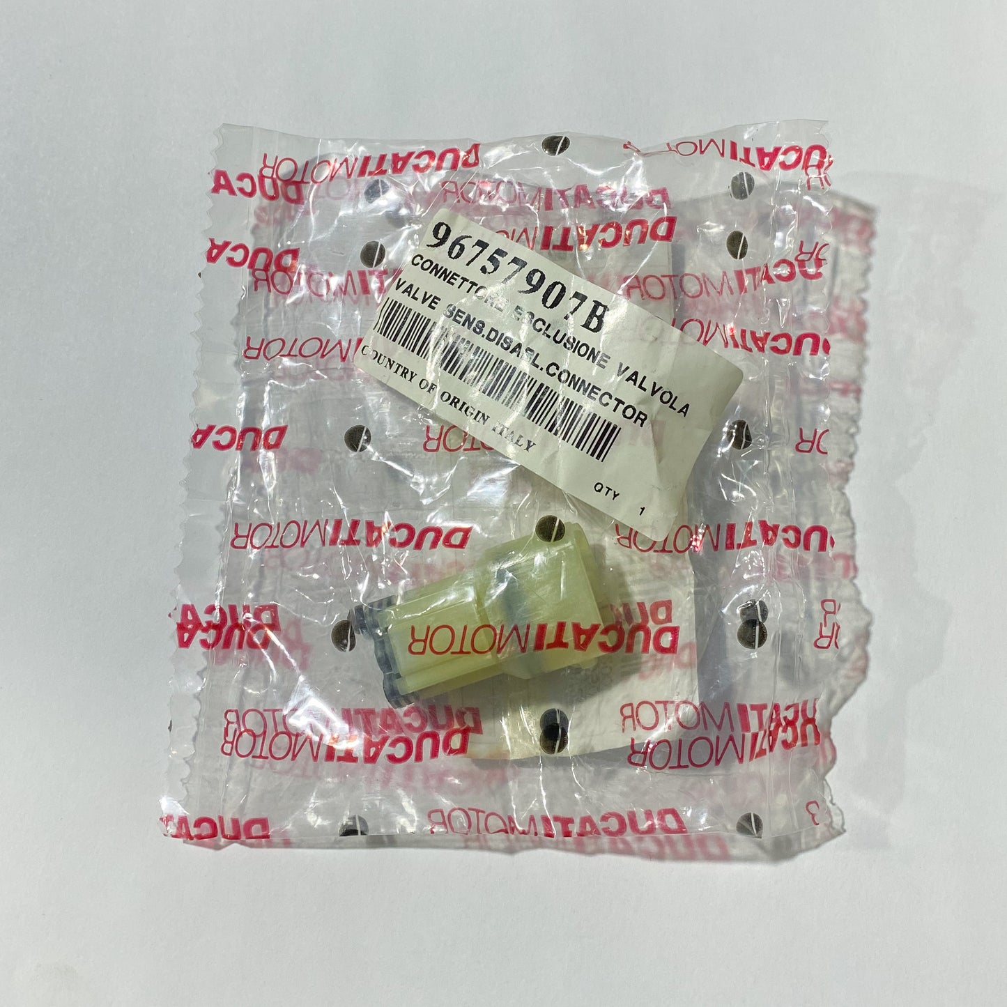 DUCATI VALVE SENS.DISABL.CONNECTOR. EXHAUST VALVE CAP 96757907B