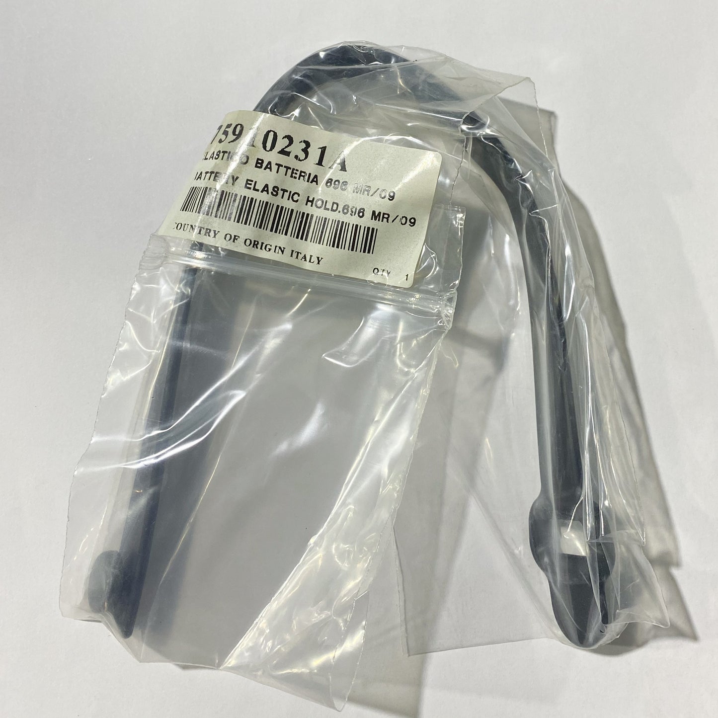DUCATI BATTERY ELASTIC HOLD.696 MR/09. RUBBER 75910231A