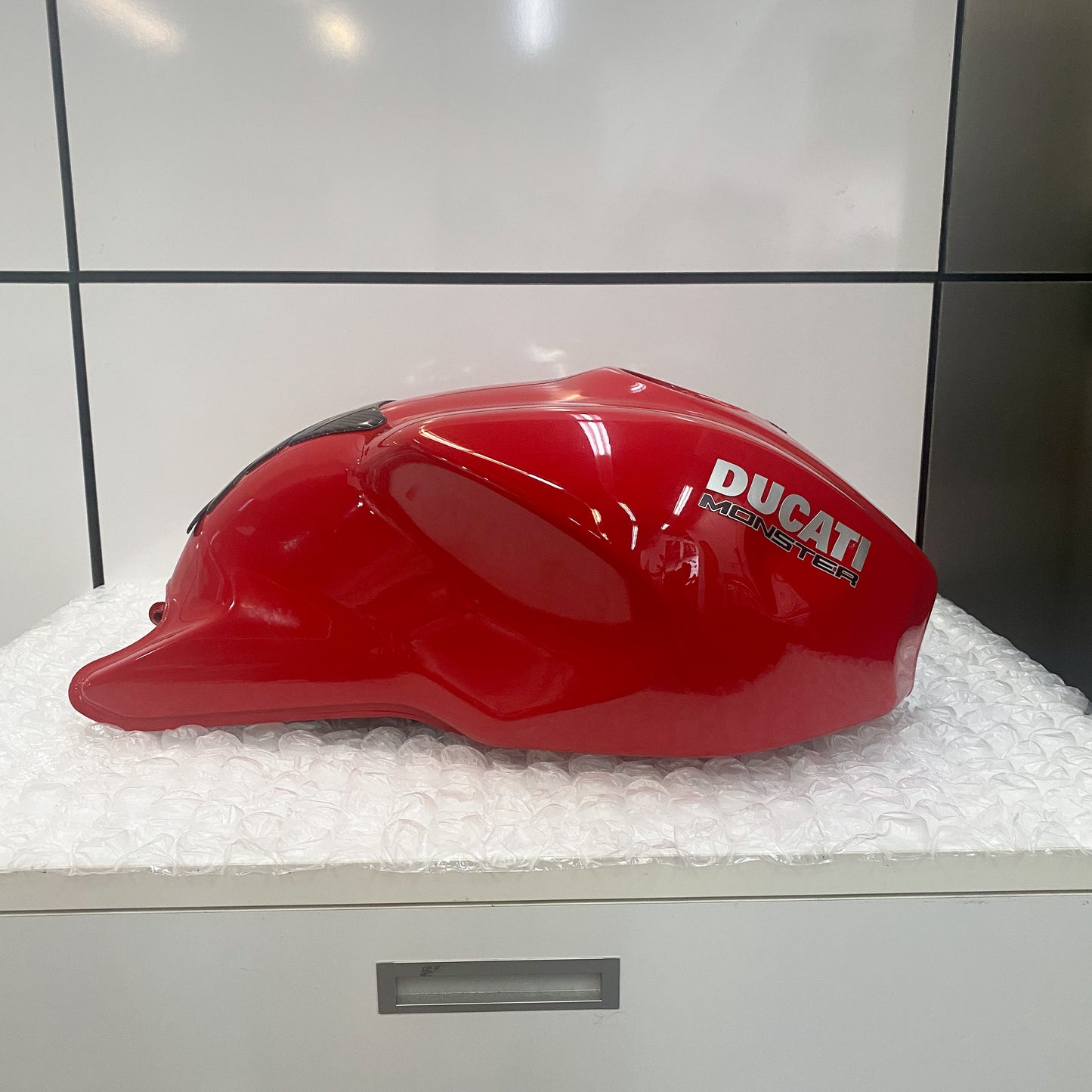 Ducati Montser 1200 '14-'16 Gas Tank, Red 58612001CA USED