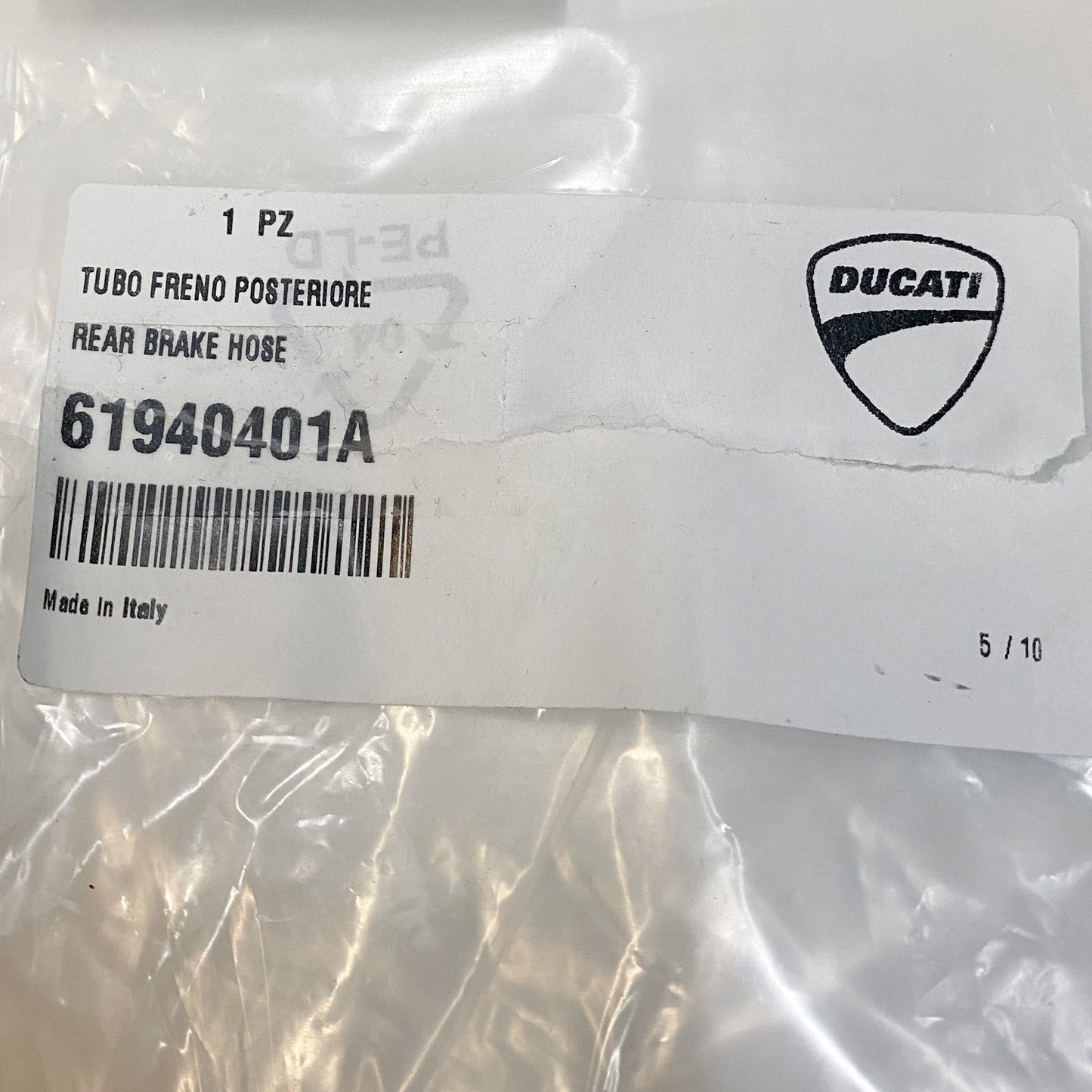 Ducati OEM Rear Bake Hose M696 61940401A