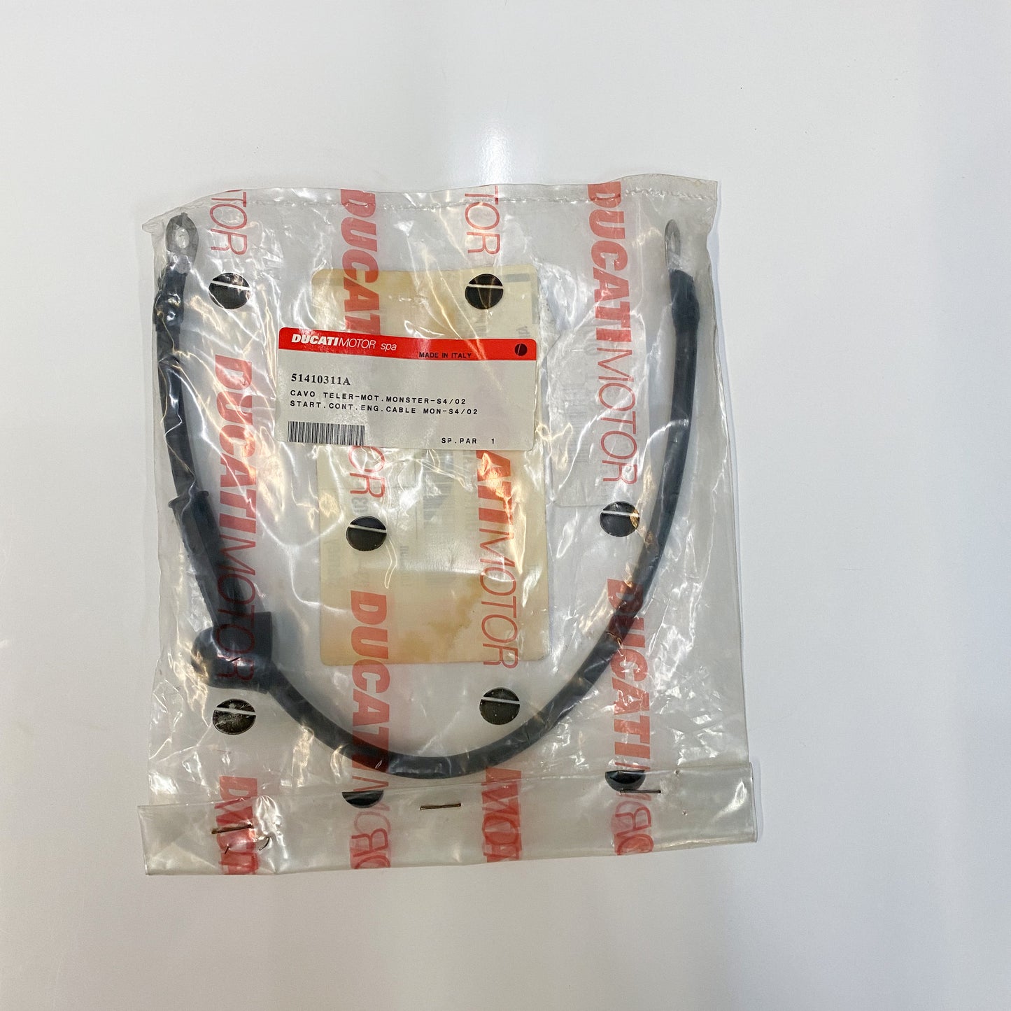 Ducati OEM Solenoid Starter Motor Cable 51410311A