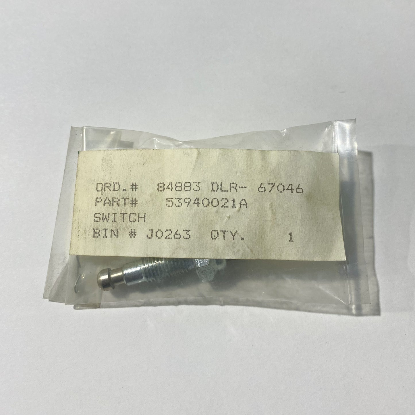 DUCATI NEUTRAL SWITCH 907 I.E. 53940021A