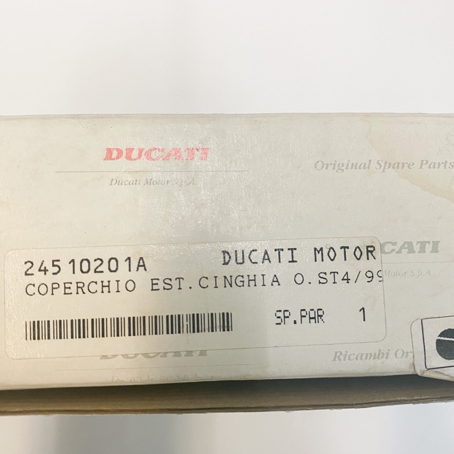 Ducati OEM Horizontal Belt External Cover 24510201A