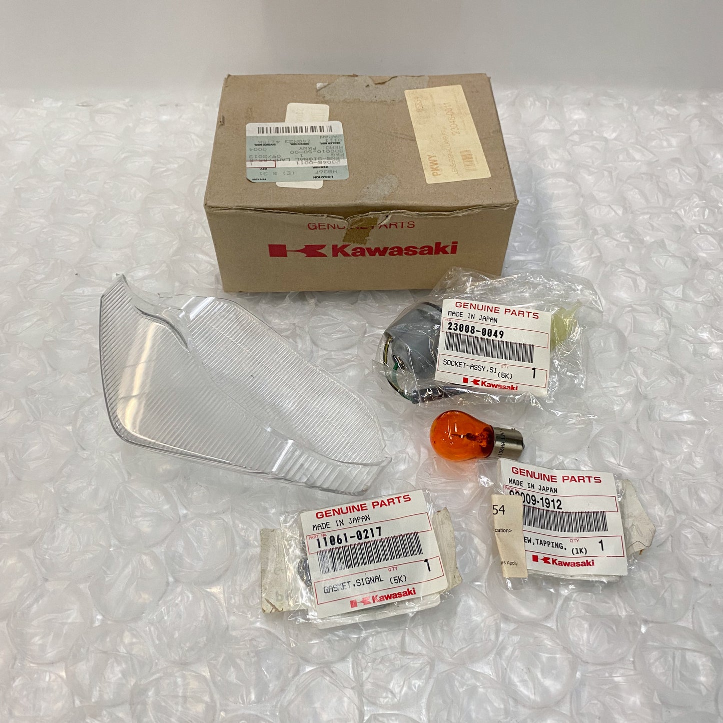 Kawasaki Lens- Signal Lamp, RR, RH 23040-0056