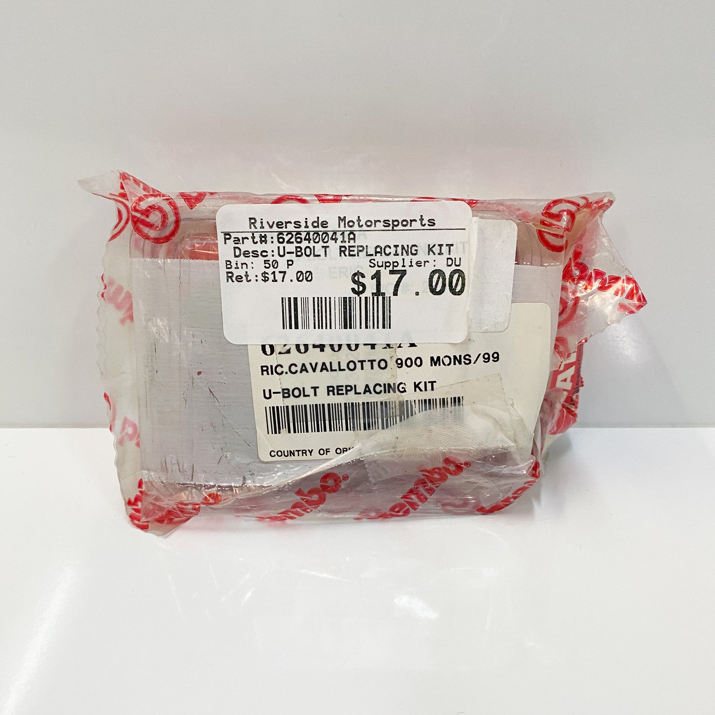 Ducati OEM U-Bolt Replacing Kit 62640041A