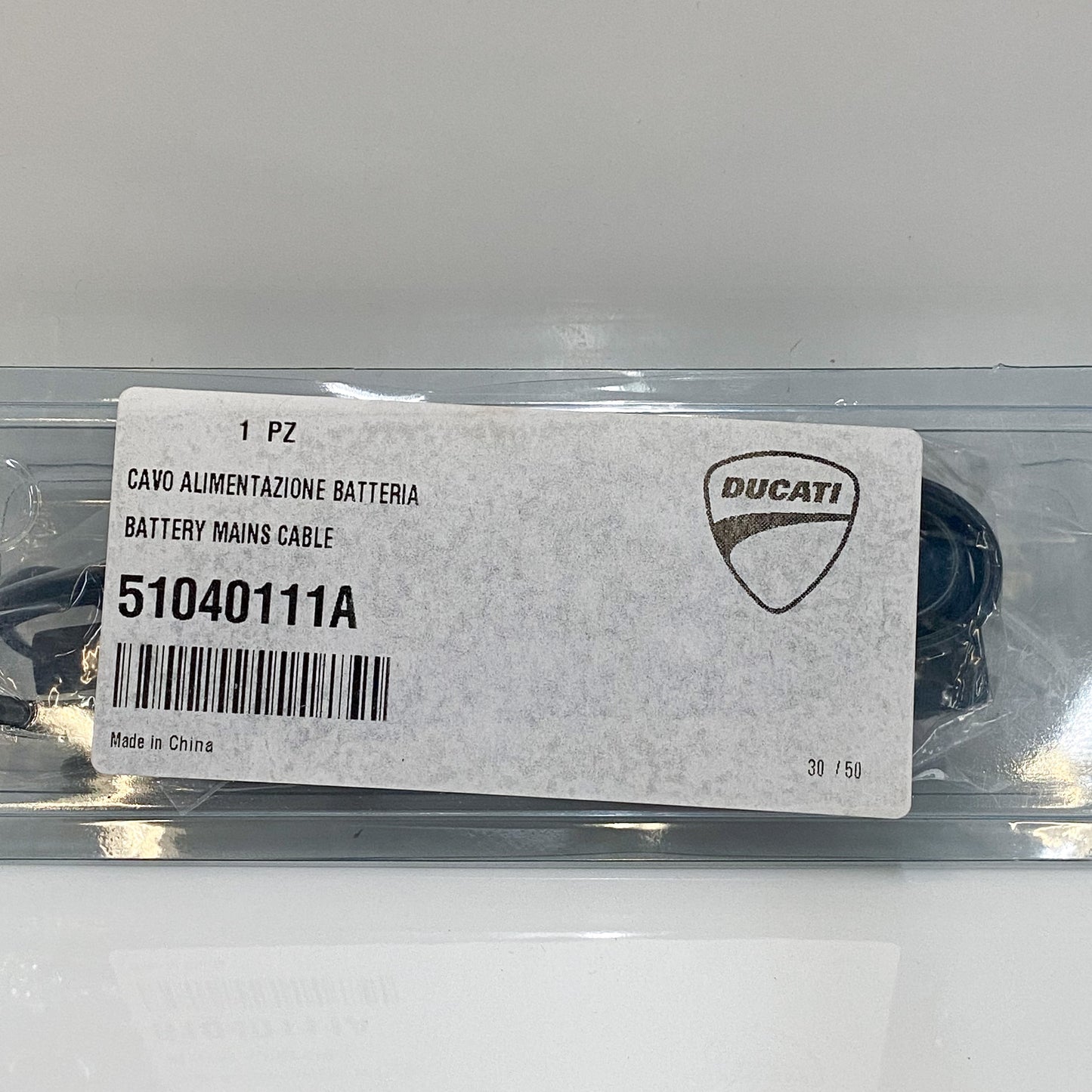 Ducati Battery Mains Cable 51040111A