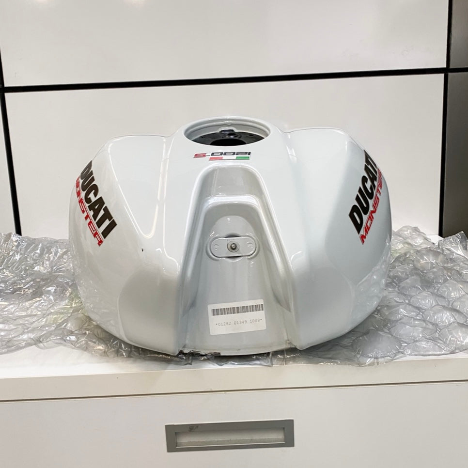 Ducati Monster 1200S Gas Tank White 58612001CB USED