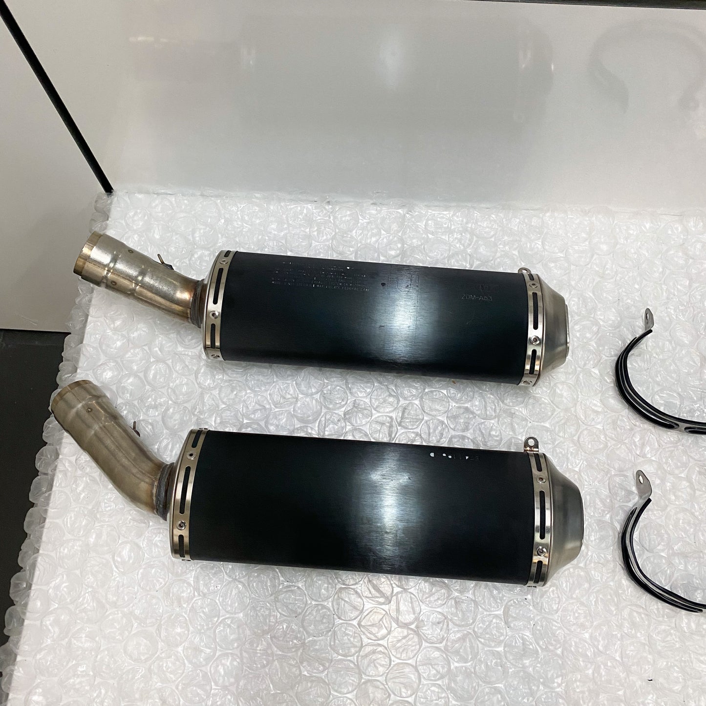 Ducati 1098S/1198S Stock OEM Exhaust Take-Off 57411963D & 57311993D (1)