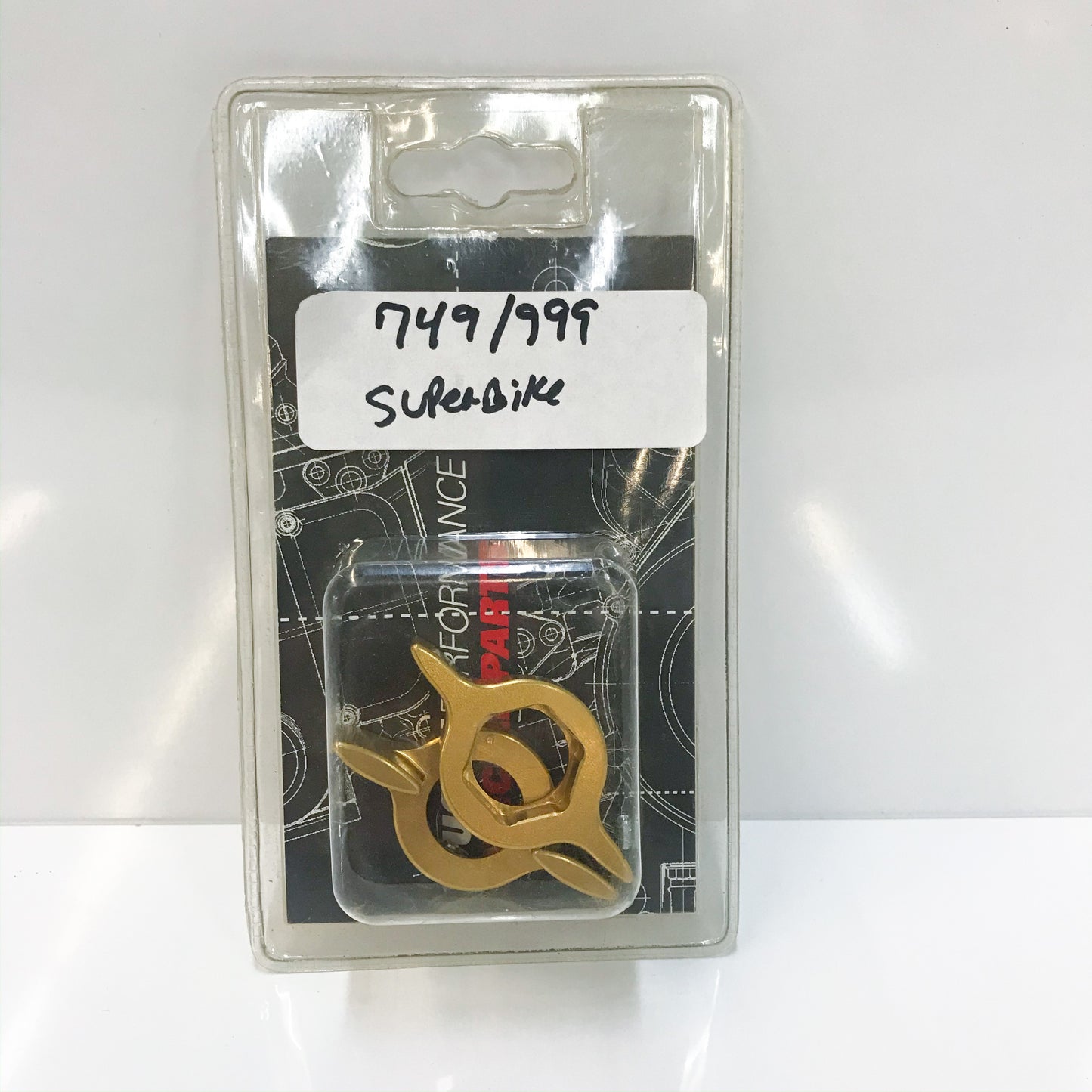 Ducati Performance Gold Fork Adjusters For Ohlins 966170AAA