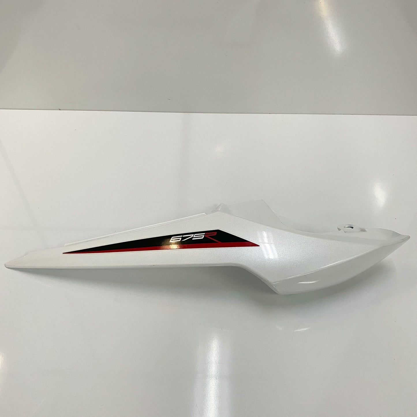 Triumph Daytona 675R Rear Bodywork RH, Crystal White T2309569-NW USED