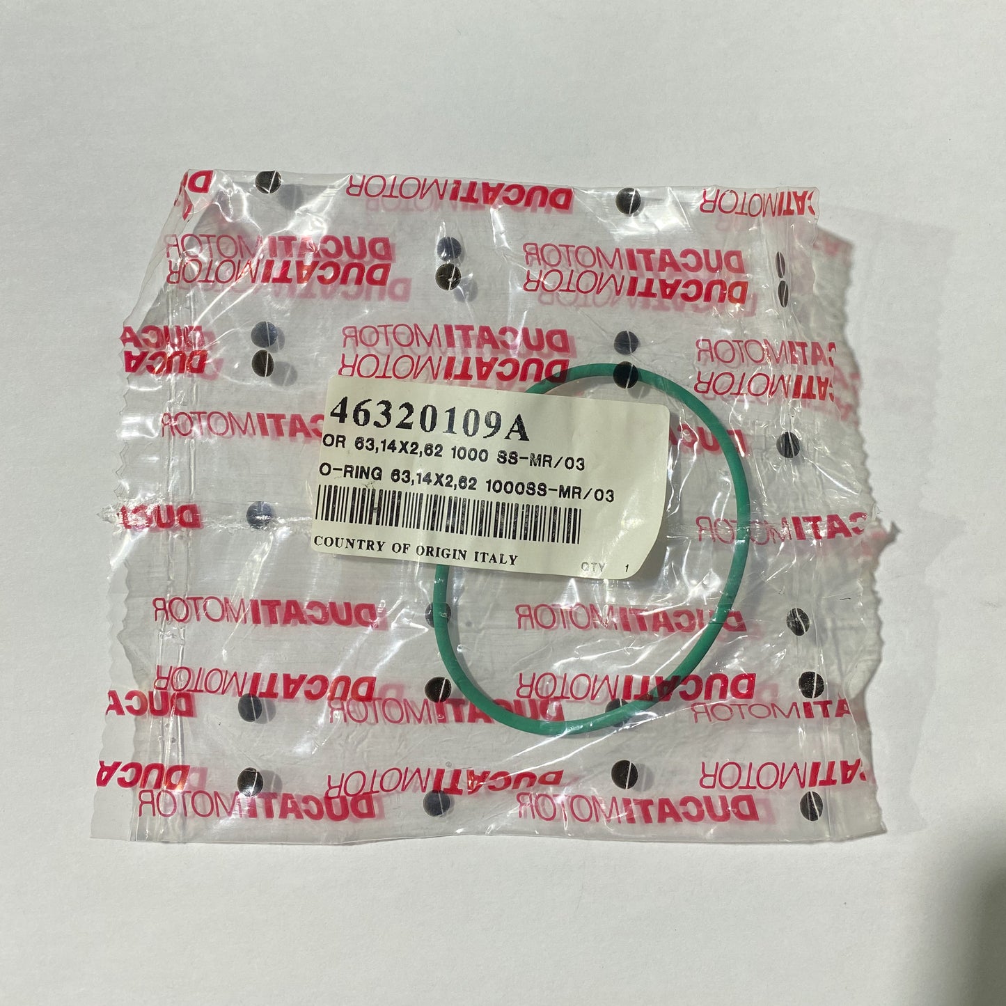DUCATI O-RING 63.13X2.62 HYM/08-696 MR/09 46320109A