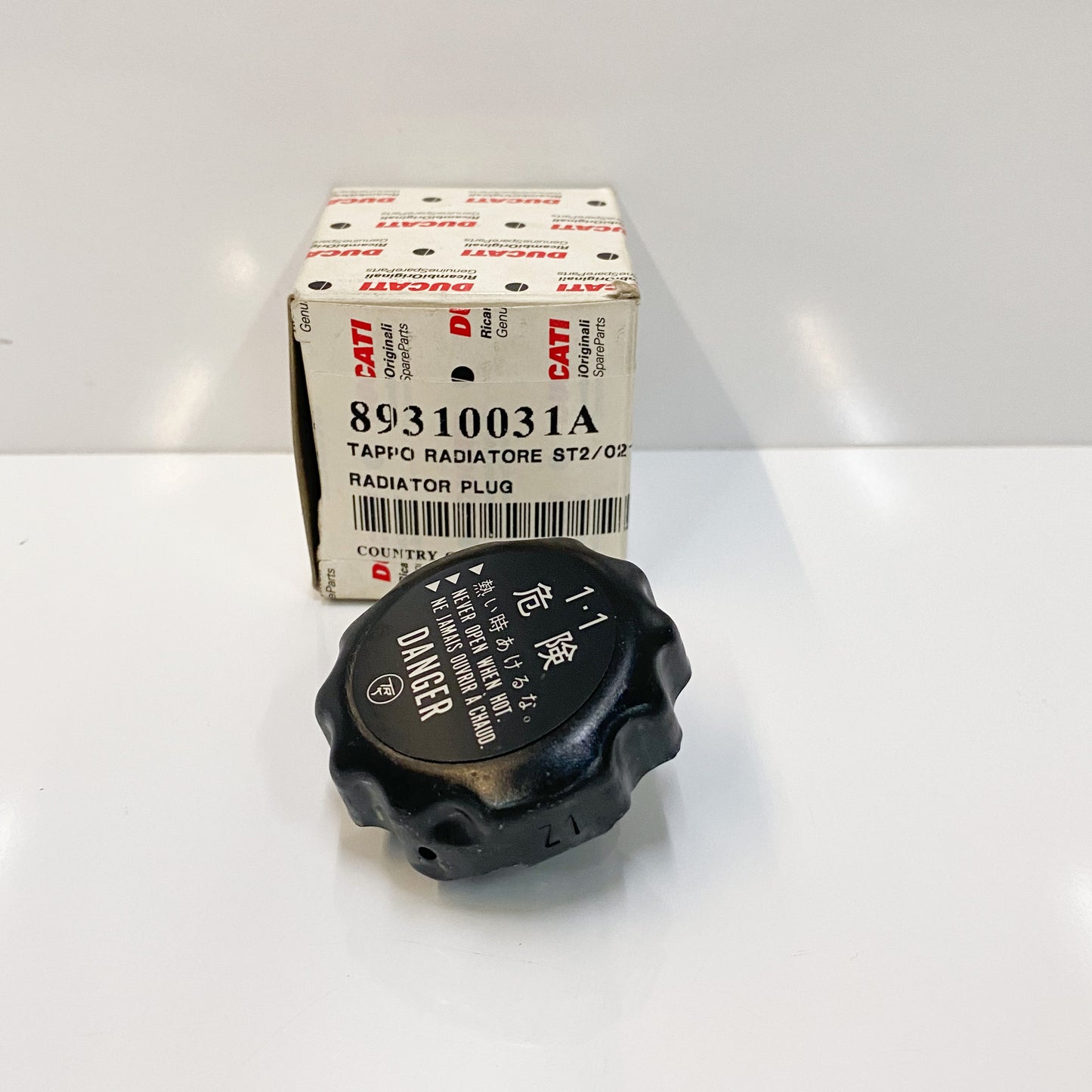 Ducati OEM Radiator Cap 89310031A