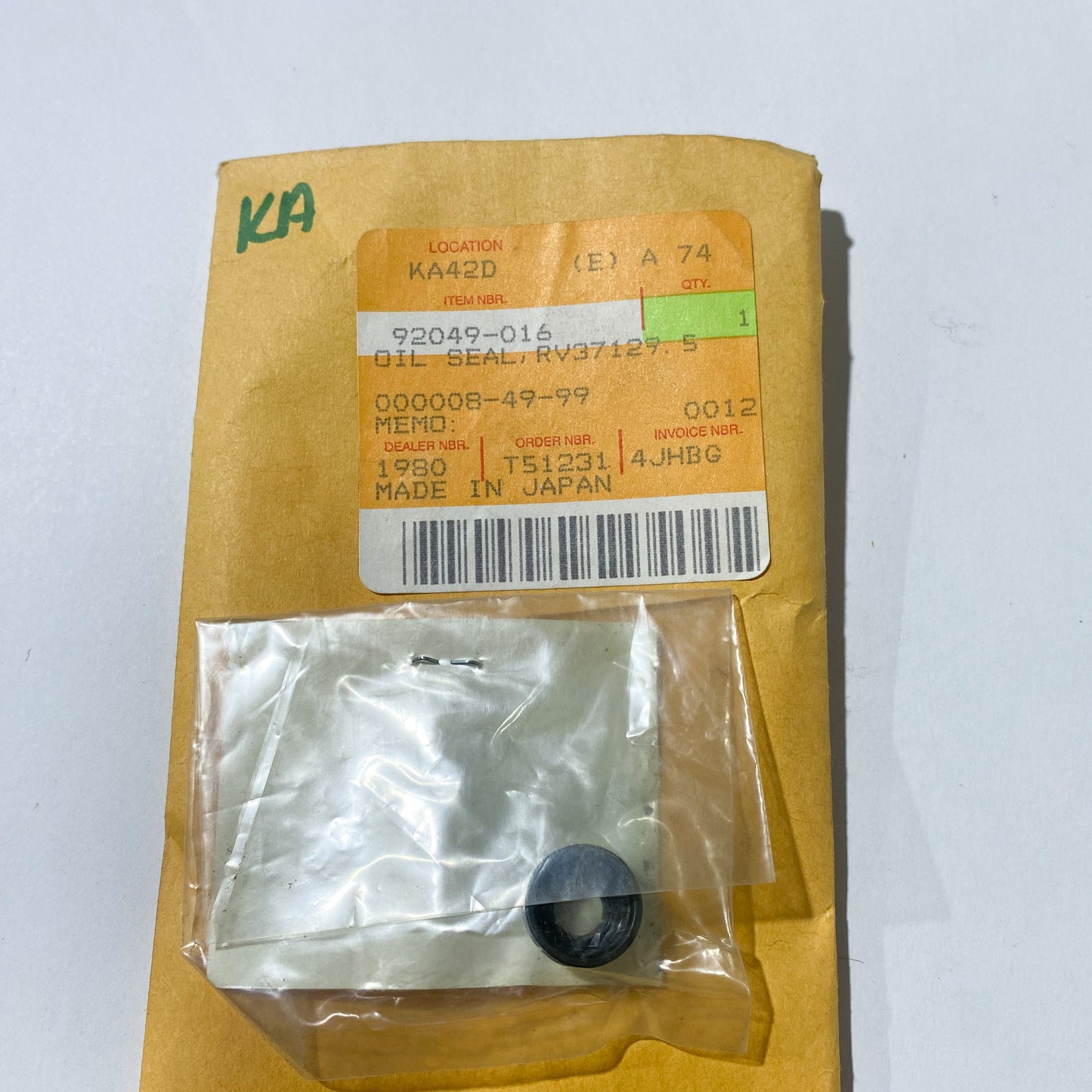 KAWASAKI OIL SEAL 92049-016