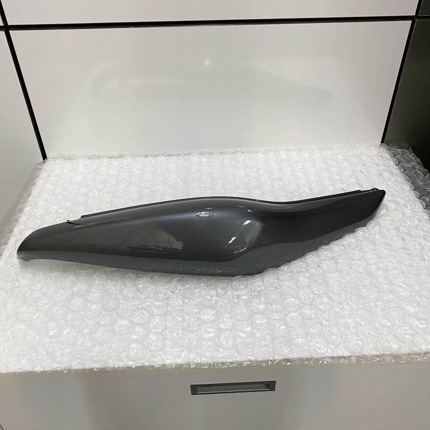 Ducati Sport Touring RH Frame Cover Gray 48210281BG USED