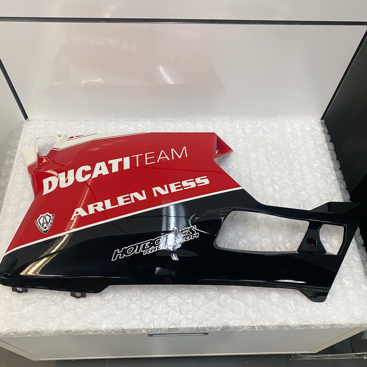 Ducati 999 S Team USA AMA Replica Left Hand Lower Fairing 48011551CP - NEW N.O.S.