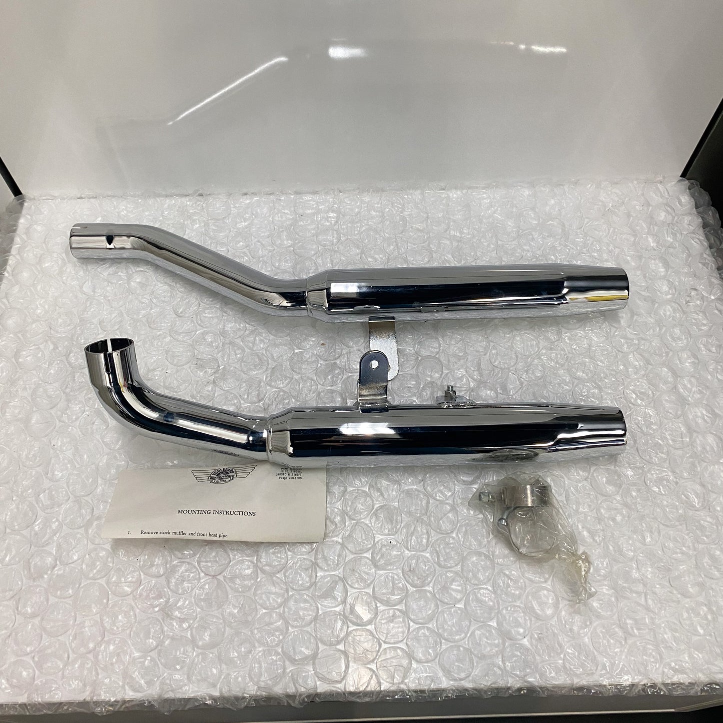 Cobra Boulevard 2165 Chrome Muffler XV750/XV1100 BLV-2165 NOS