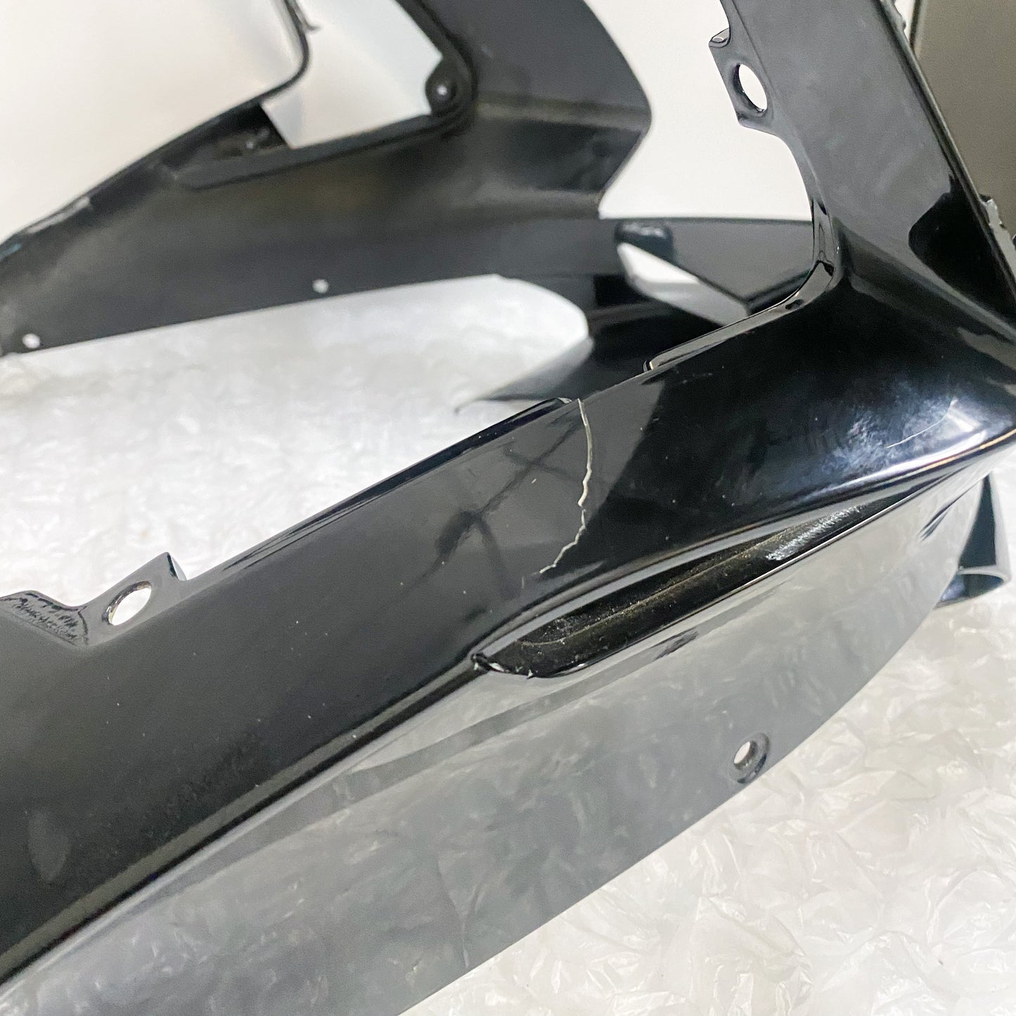 Ducati ST3/ST4 Front Headlight Cowling, Black 48110311BT Take - Off