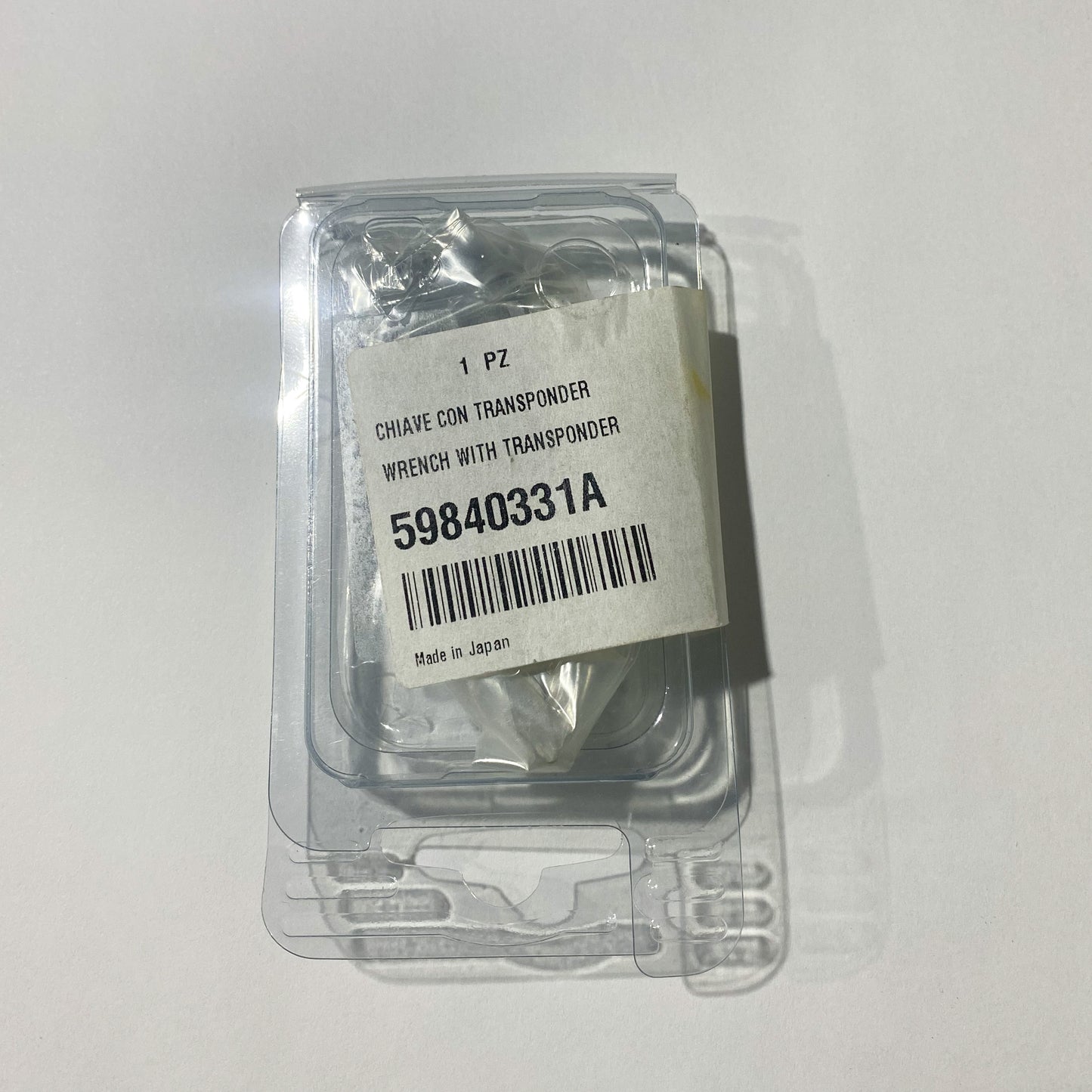 DUCATI KEY WITH TRANSPONDER 59840331A