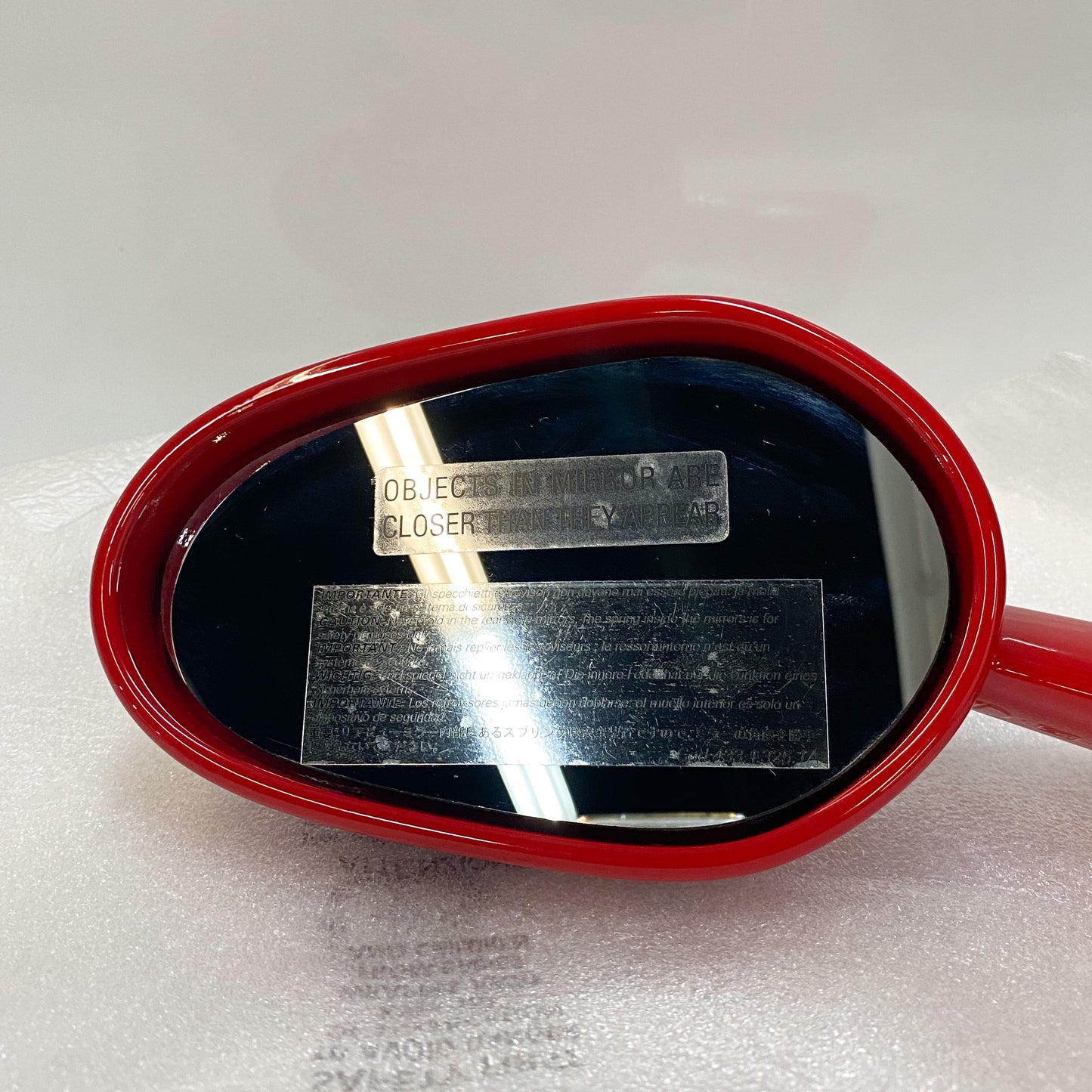Ducati OEM L.H Mirror Sport 1000 Red 52310061AA