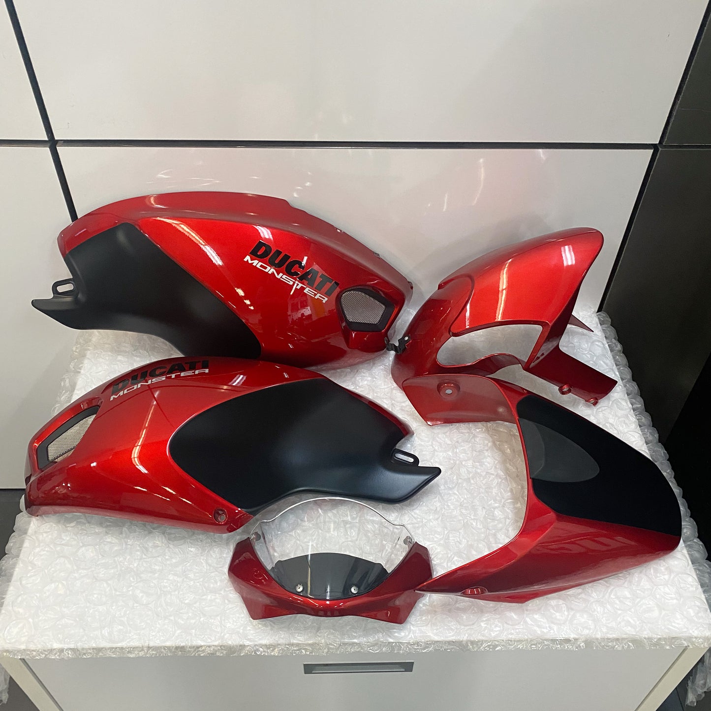 Ducati Monster Painted Bodywork Kit - Amaranth 69924583AH