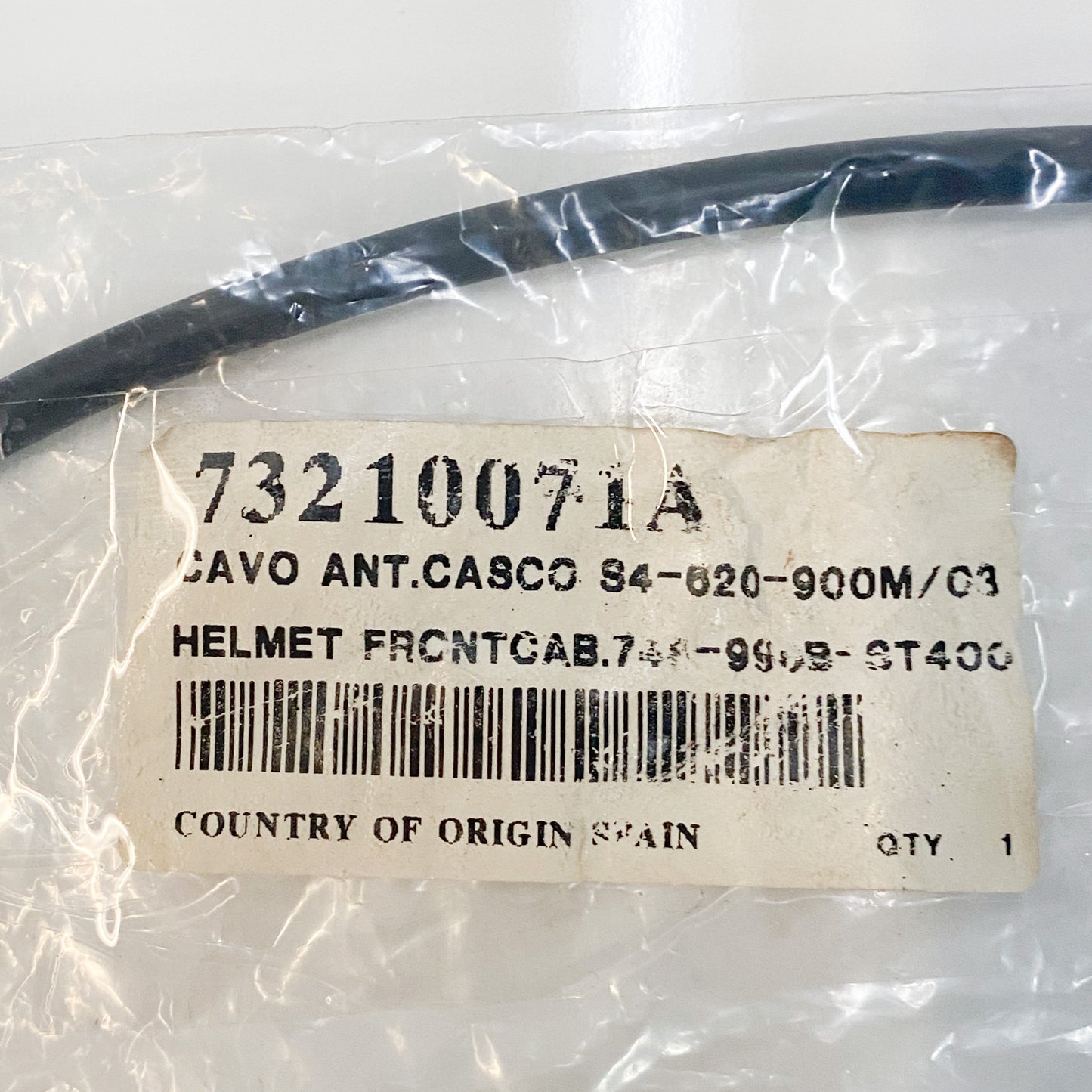 Ducati Helmet Anti-Theft Wire 73210071A