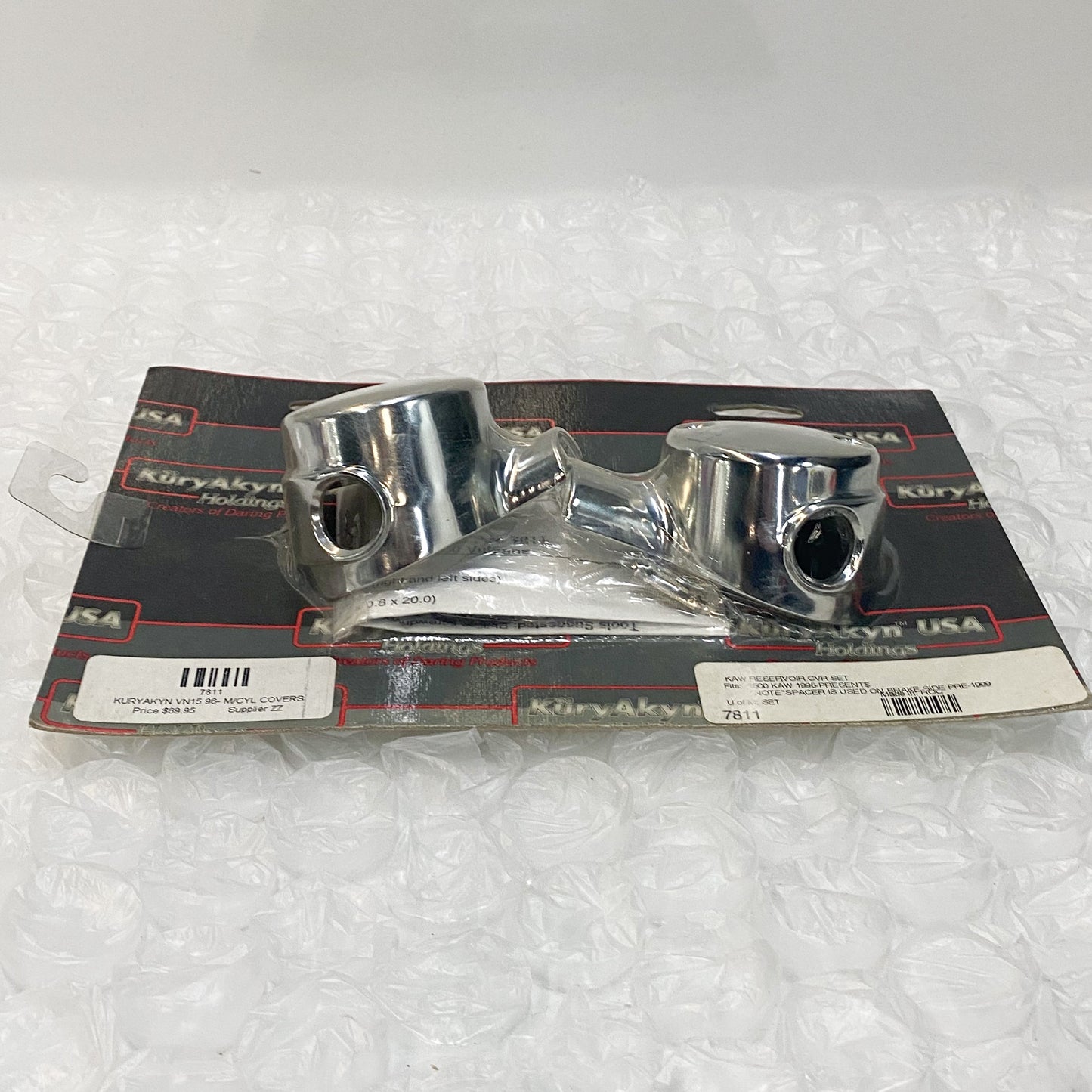 KURYAKYN Kawasaki Reservoir Cover Set Vulcan 1500 -7811