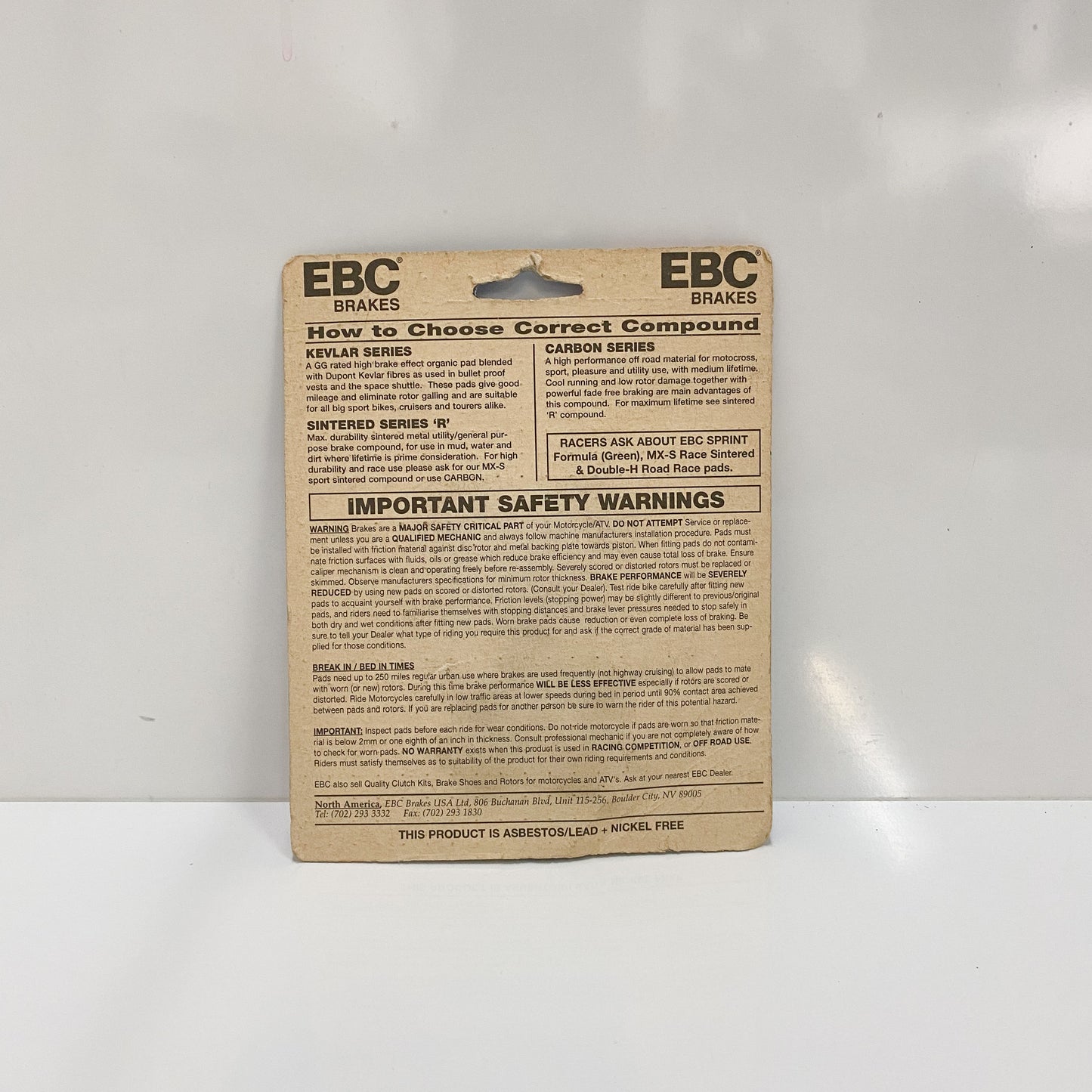 EBC FA29 Brake Pads