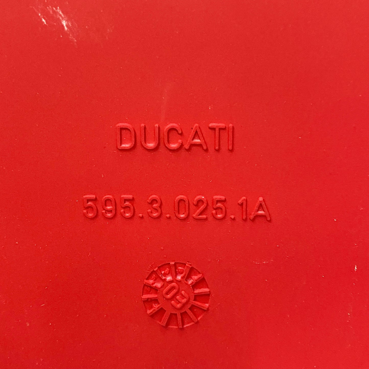 Ducati Monster Passenger Seat Cover Pillion Red 59510252BA