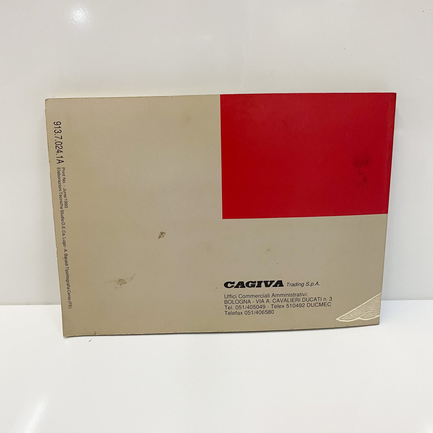 Ducati OEM M900 U.S.A Owners Manual 91370241A