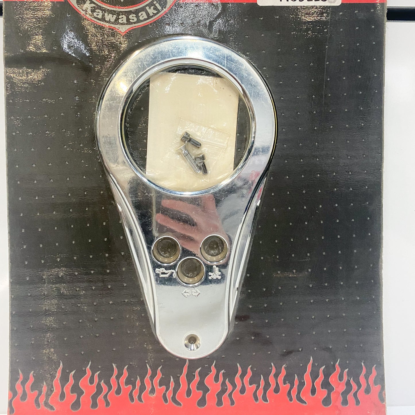 Kawasaki Vulcan Vn1500 Fire & Steel Chrome Speedo Cowl Trim K53020-175