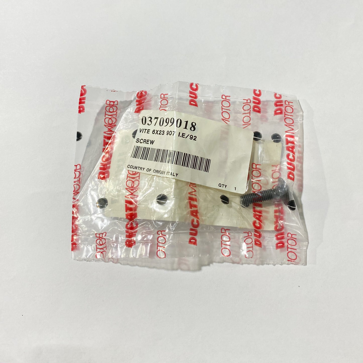 DUCATI SCREW 6X23 907 I.E/92 037099018