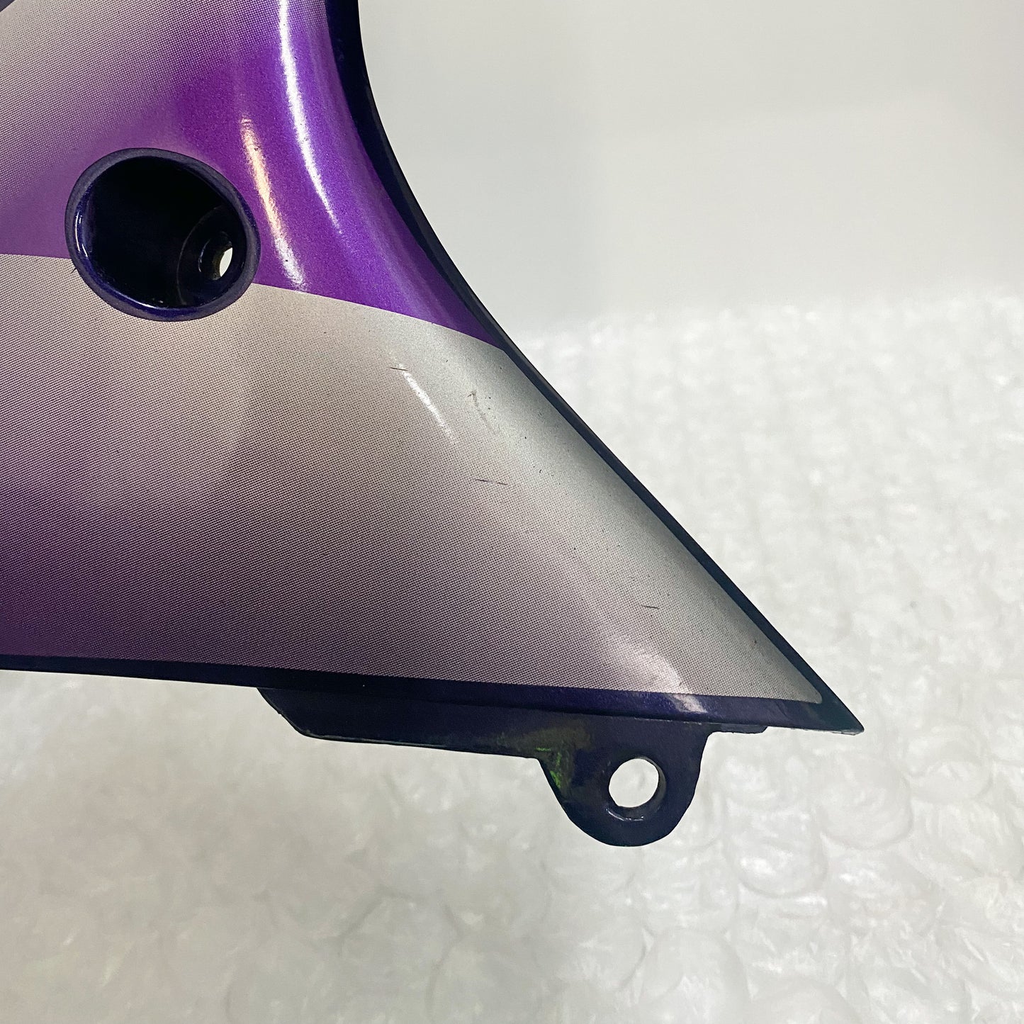 Kawasaki '99 ZX-9R RH Fairing Green/Violet 55050-5747-G9 USED