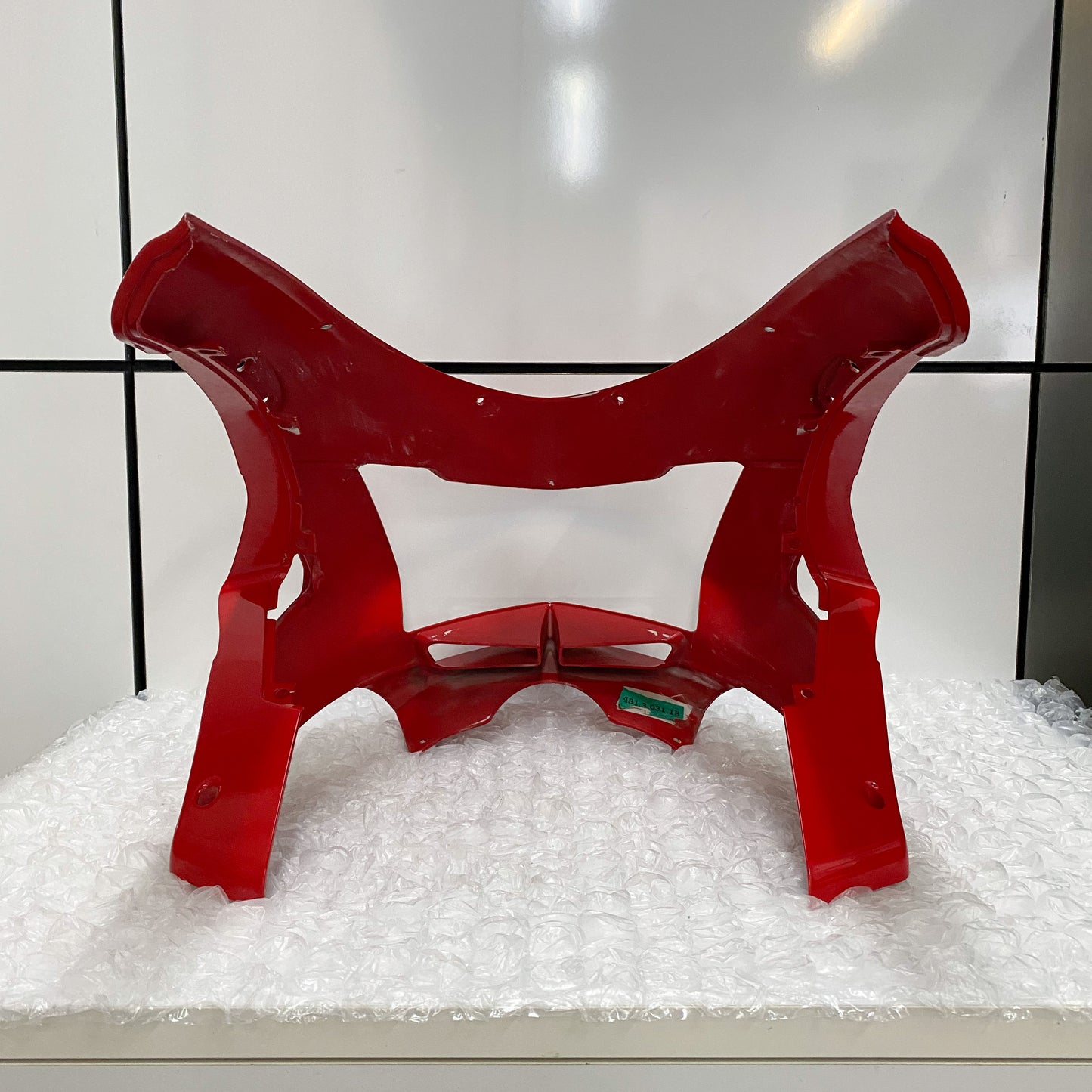 Ducati ST3/ST4 Front Headlight Cowling, Red 48110311BA Take - Off