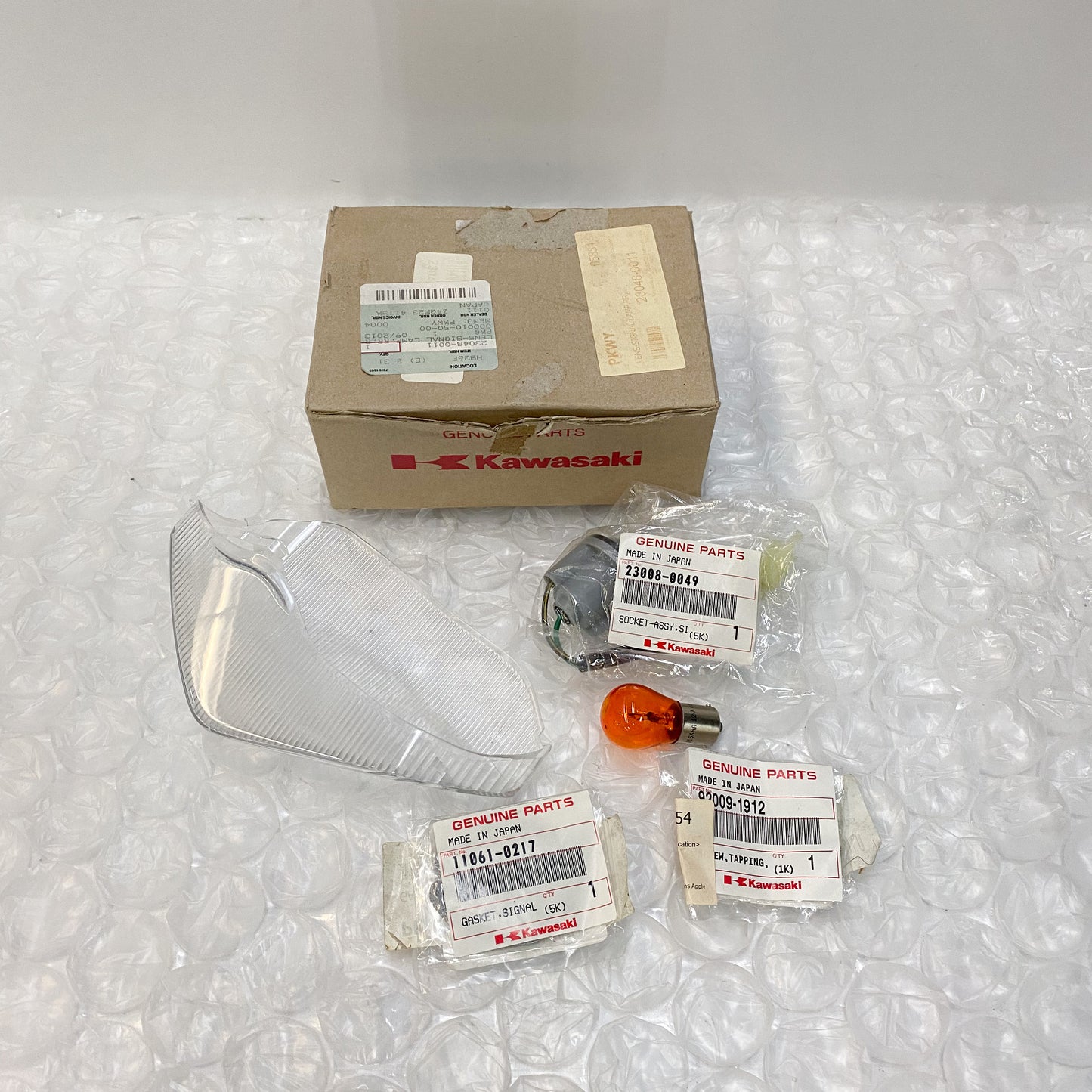 Kawasaki Lens- Signal Lamp, RR, RH 23040-0056