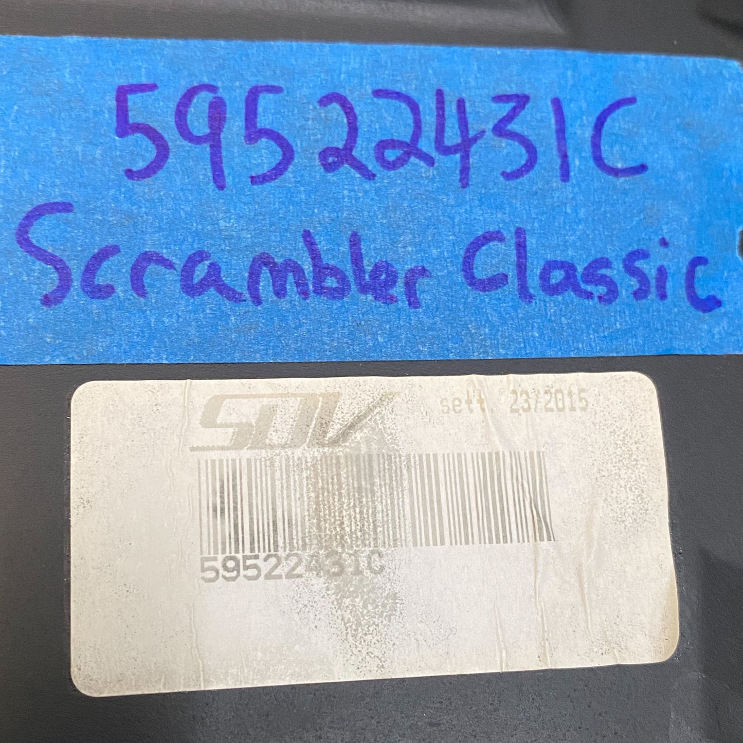 Ducati Scrambler Classic Used Seat 59522431C USED