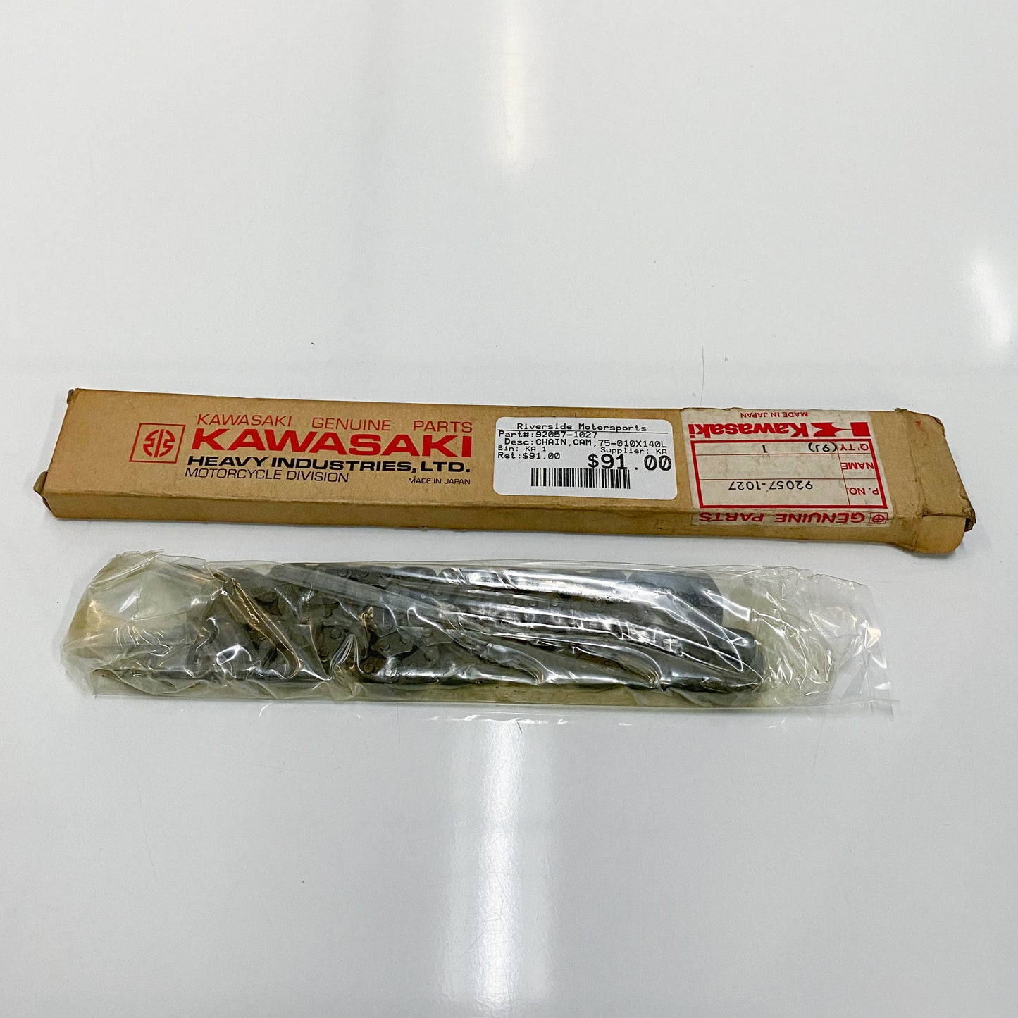KAWASAKI CAM CHAIN 92057-1027 NOS