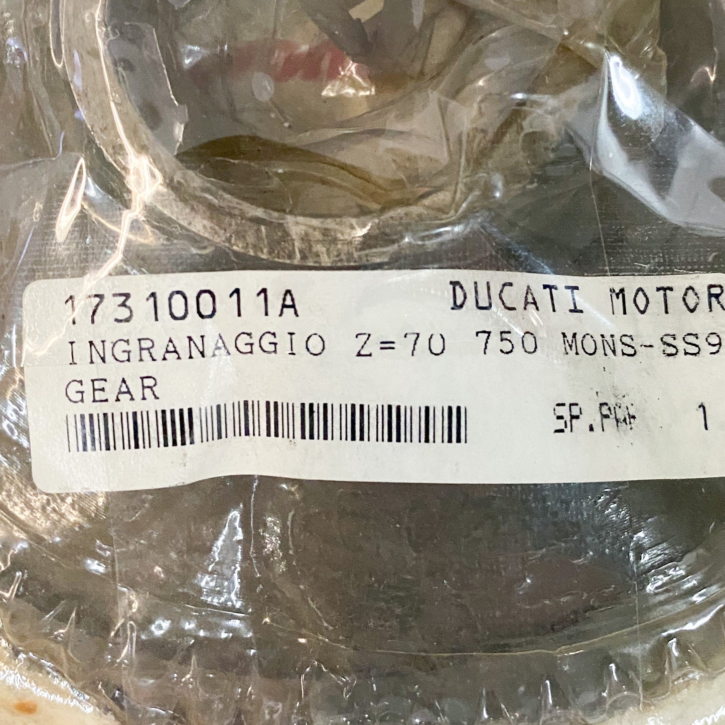 Ducati OEM Driven Gear, Generator- Starting Motor 17310011A
