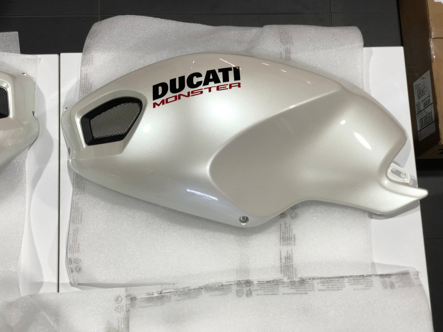 Ducati Monster Painted Bodywork Kit - Pearl White 69924583AW