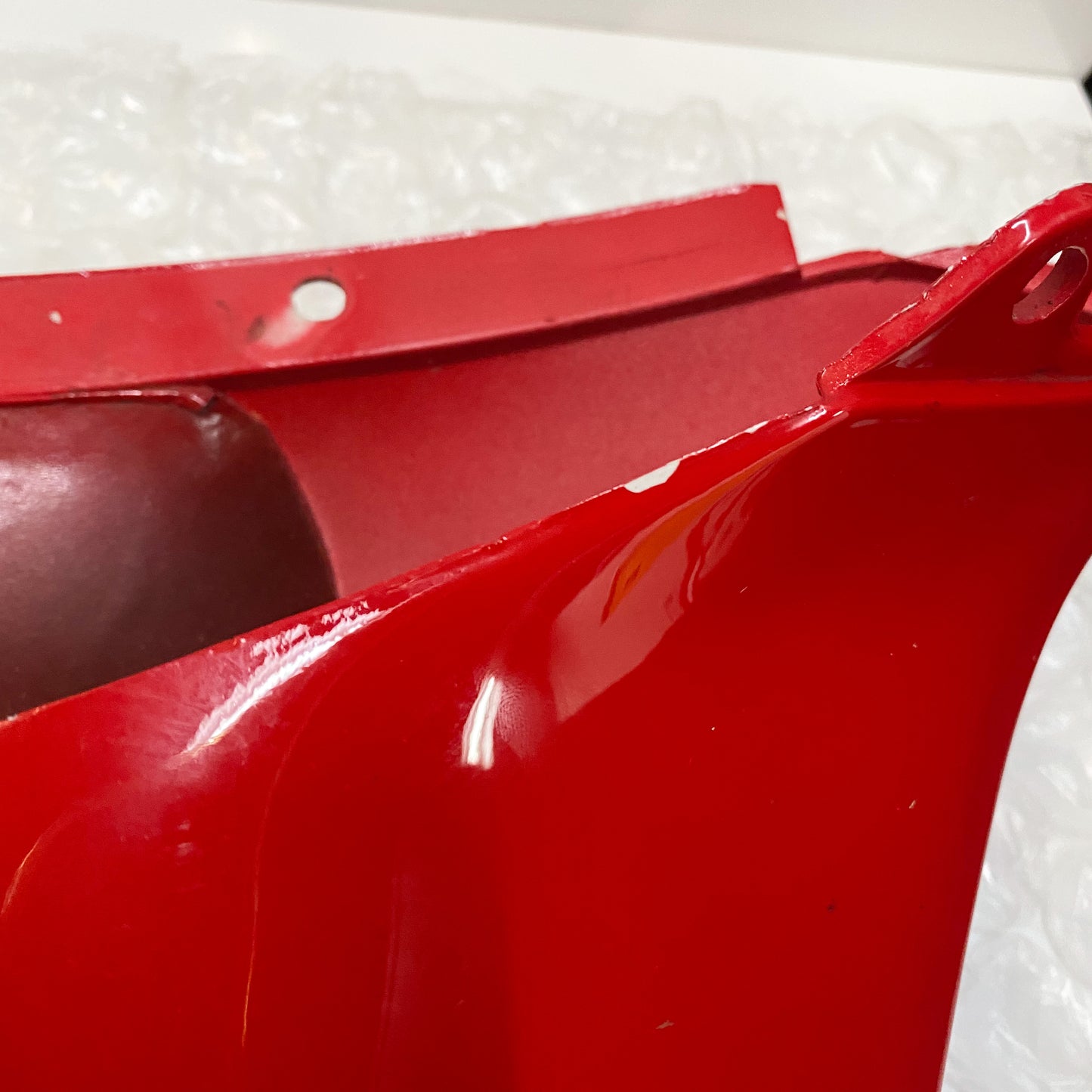 Ducati ST3S ABS LH Upper Half Fairing Red 48011921AA USED