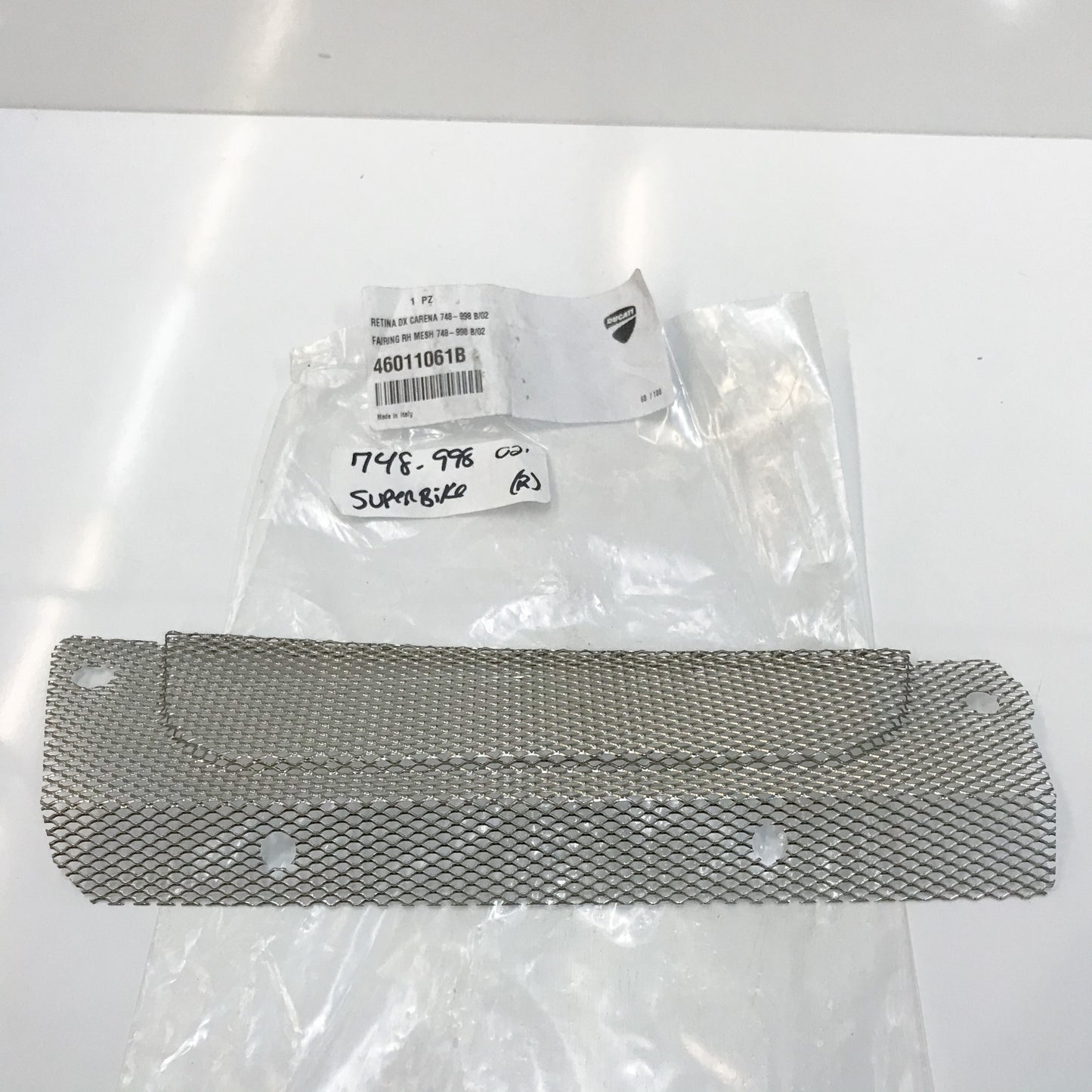 Ducati Fairing R/H Mesh 748-998 46011061B