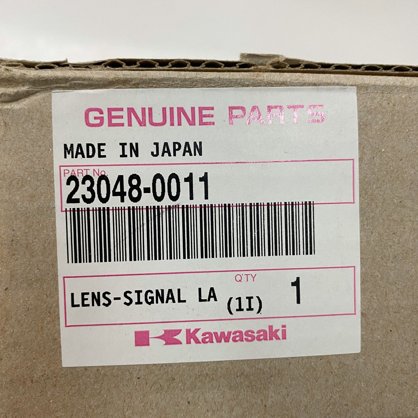 Kawasaki Lens- Signal Lamp, RR, RH 23040-0056