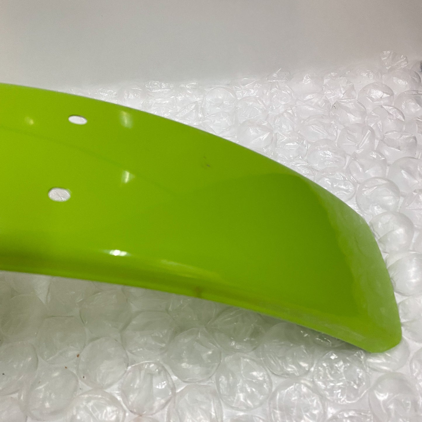 KAWASAKI FENDER-FRONT,L.GREEN 35004-048-65 NOS