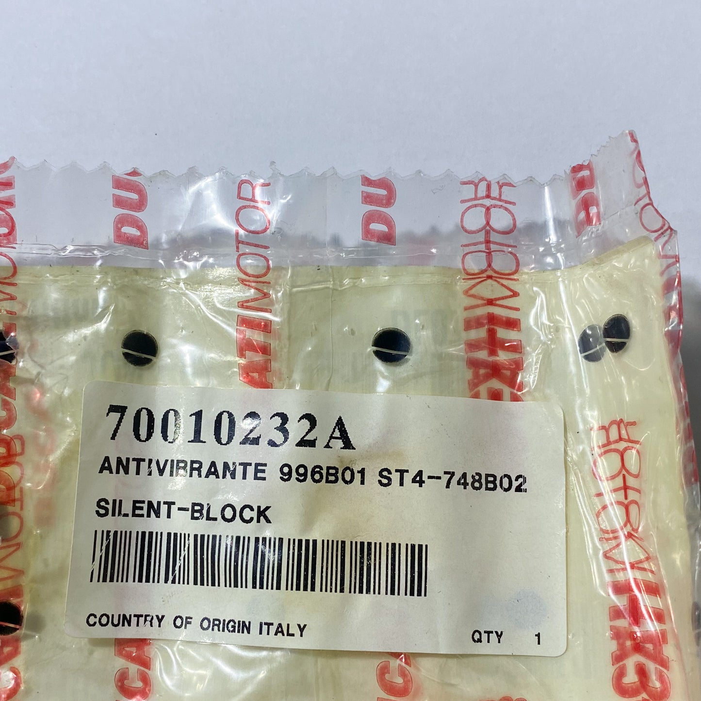 DUCATI SILENT-BLOCK. VIBRATION DAMPER 70010232A