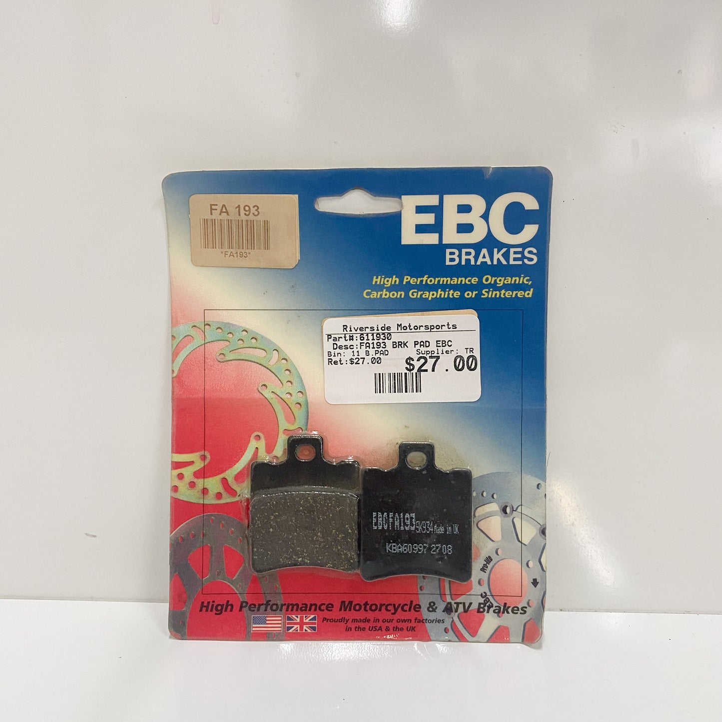 EBC FA193 Brake Pads