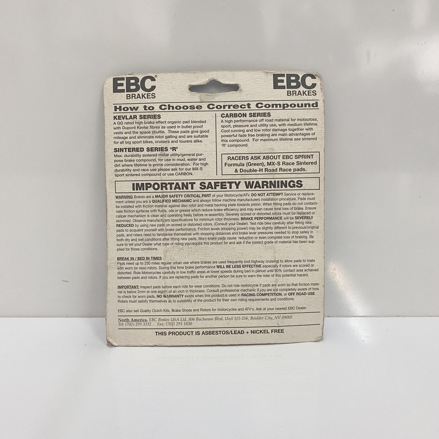 EBC FA145 Brake Pads