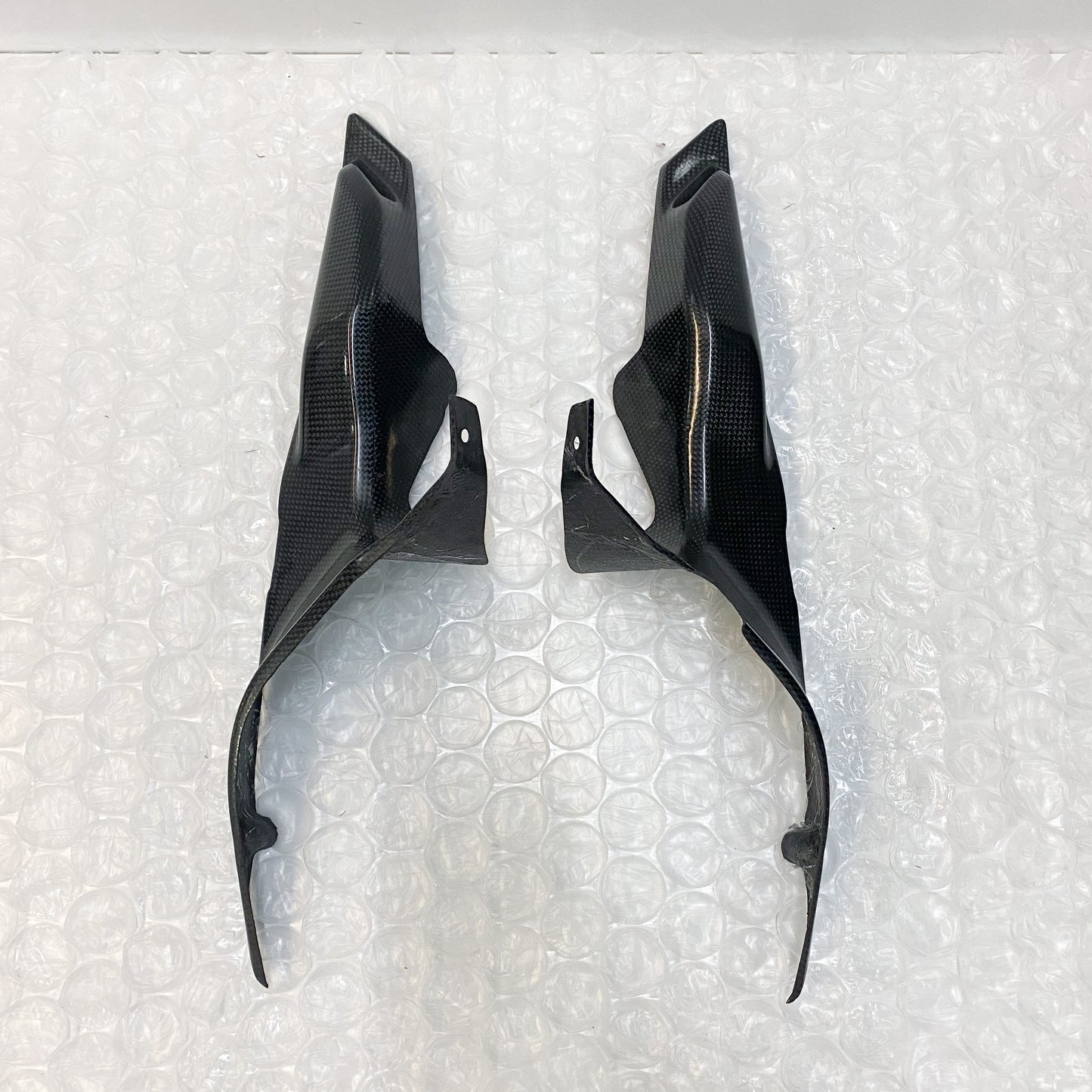 Ducati Carbon Air Duct Covers 1098R/1198R 460Z0021A& 460Z0021B USED