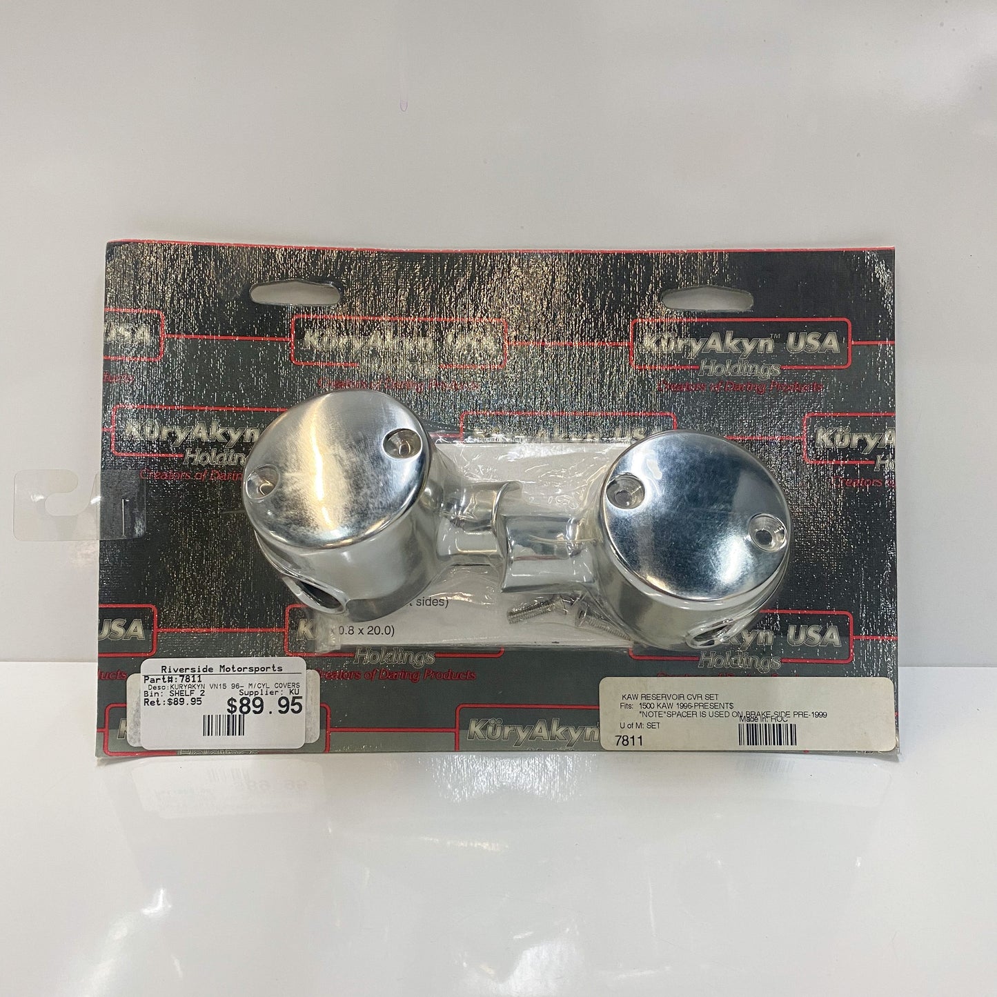 KURYAKYN Kawasaki Reservoir Cover Set Vulcan 1500 -7811