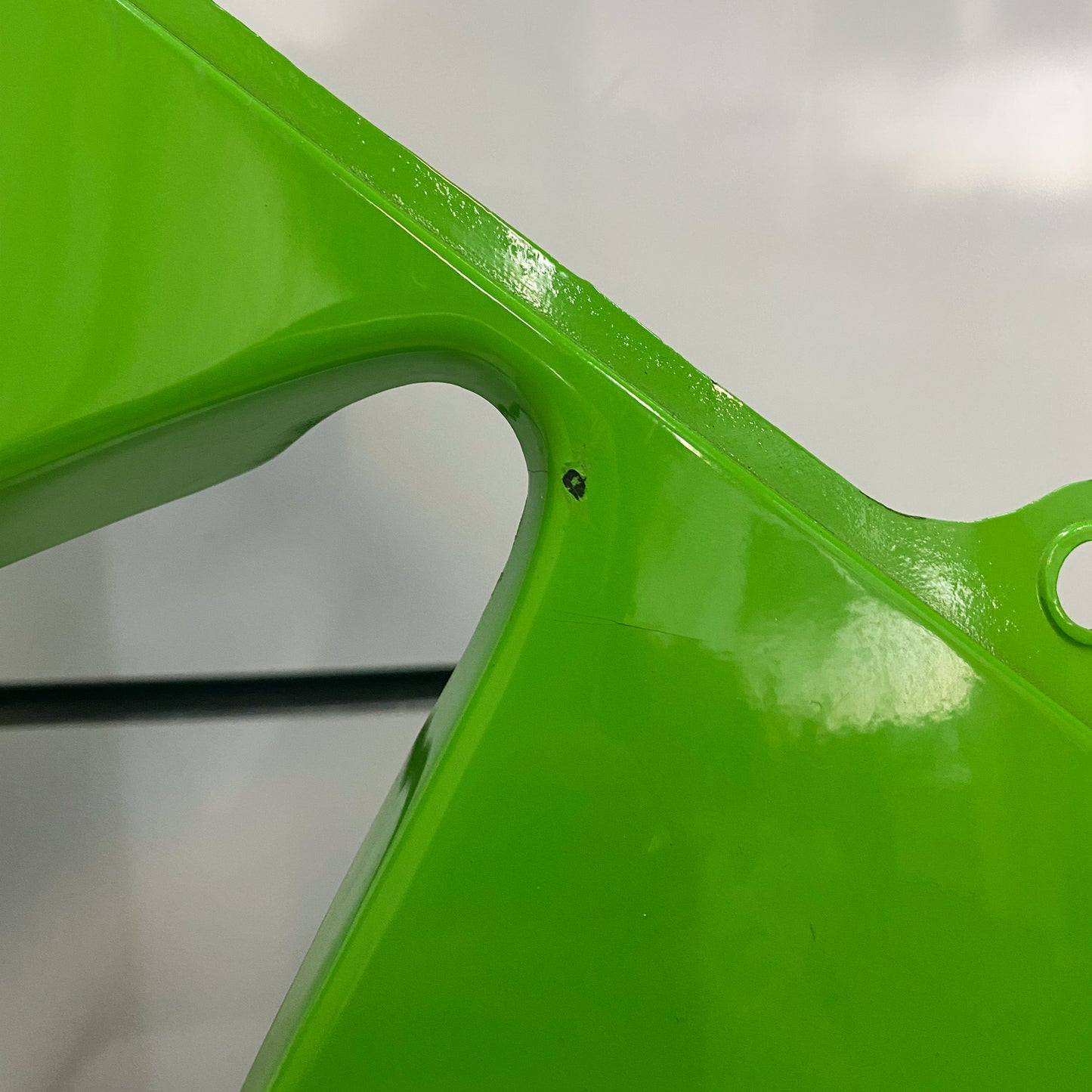Kawasaki '99 ZX-9R RH Fairing Green/Violet 55050-5747-G9 USED