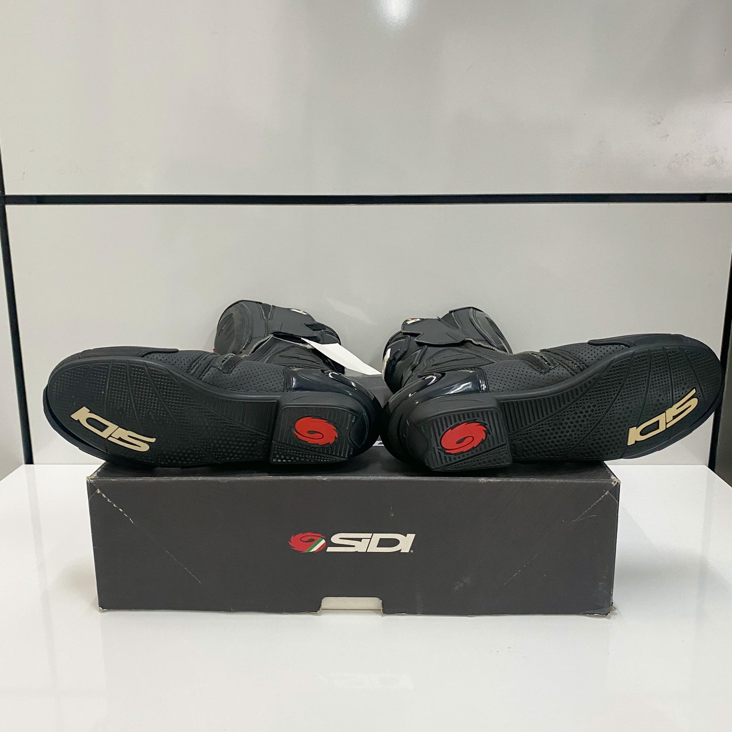 Sidi Cobra Air Motorcycle Boots Size 42 SIS-COA-BKBK-42 NOS